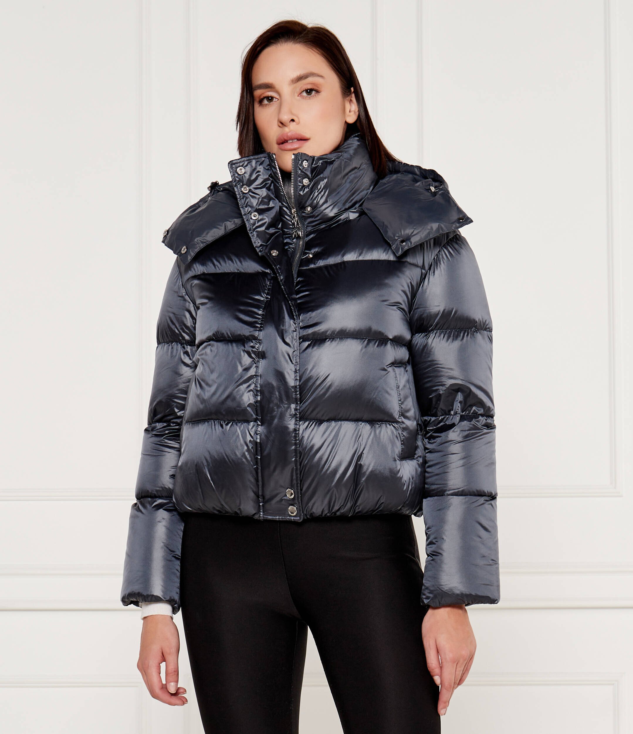 Patrizia Pepe De puf geacă | Cropped Fit