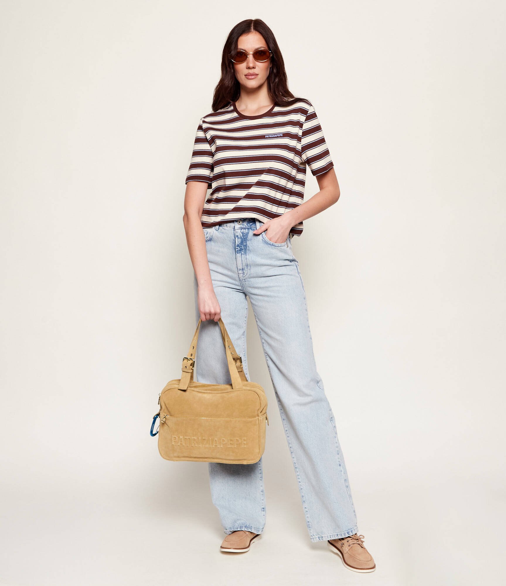 Patrizia Pepe Geantă shopper | piele întoarsă