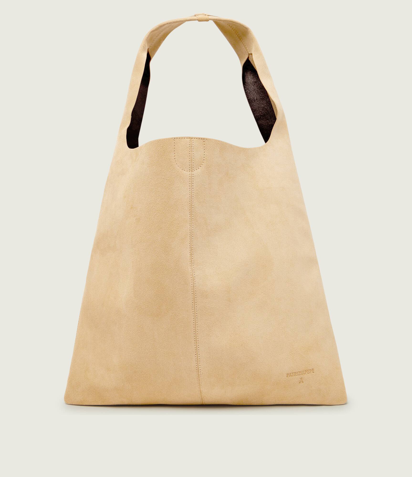 Patrizia Pepe Geantă shopper | piele întoarsă