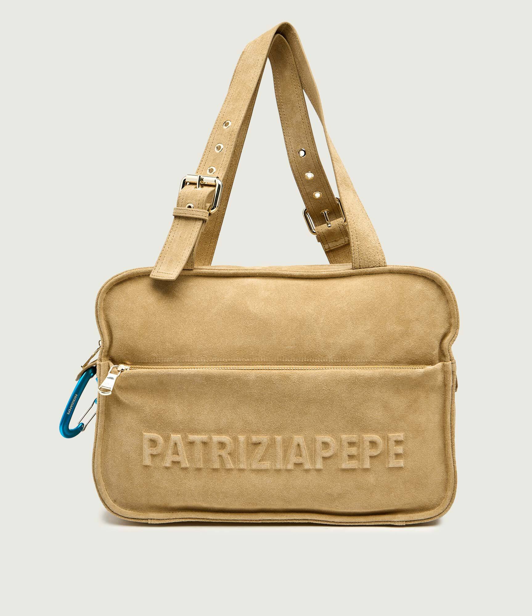 Patrizia Pepe Geantă shopper | piele întoarsă