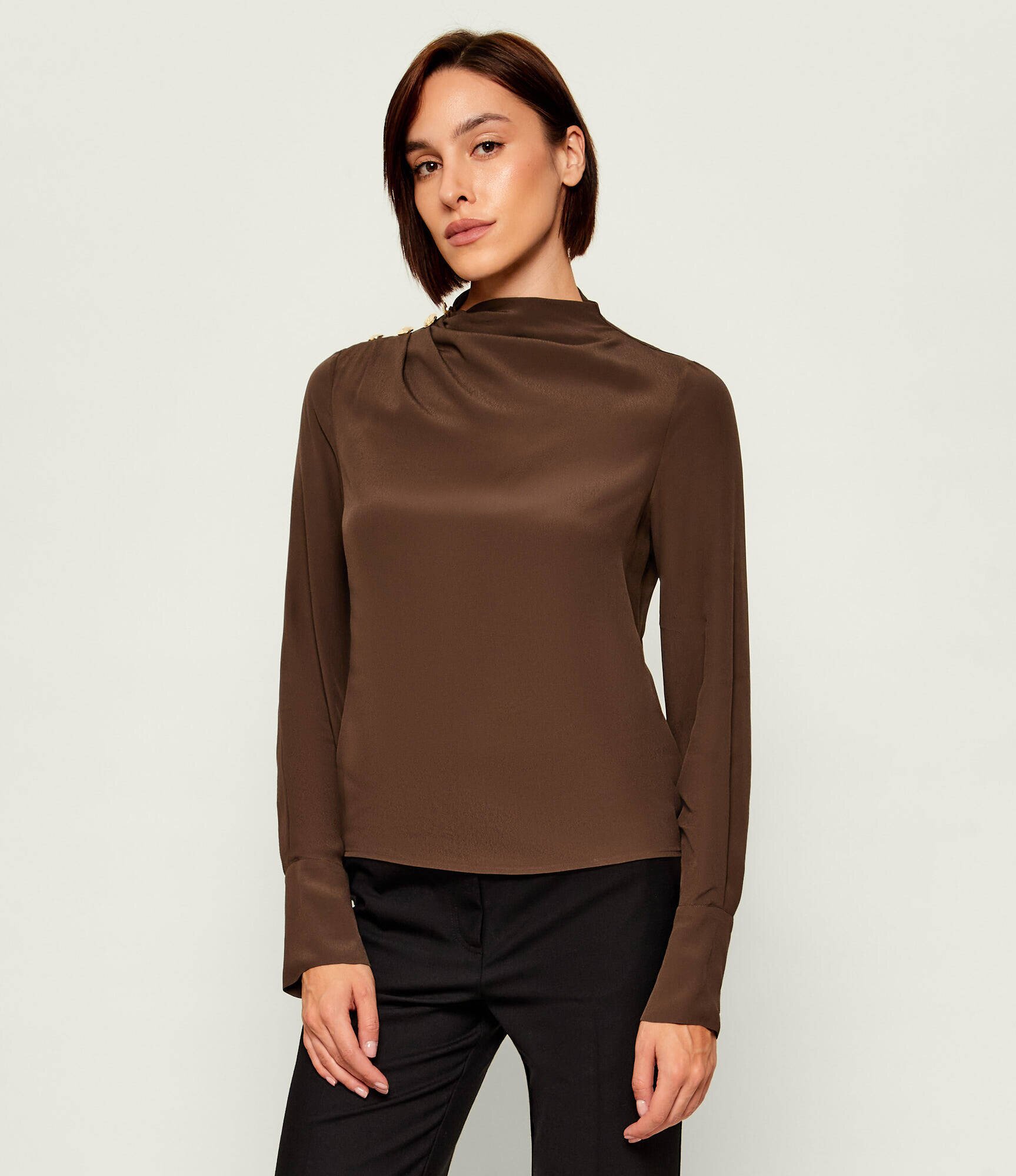 Patrizia Pepe Guler înalt | regular fit