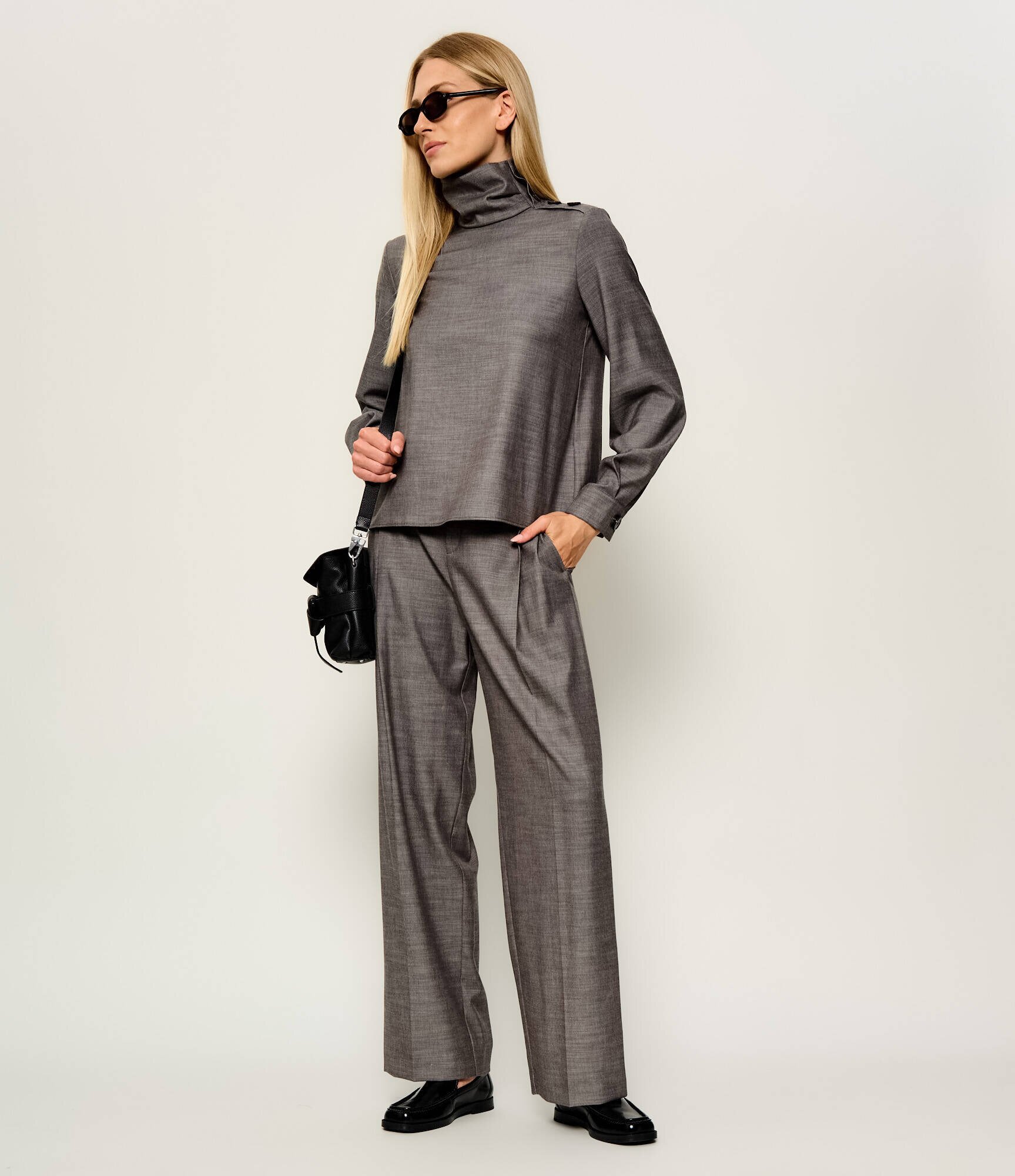 Patrizia Pepe Guler înalt | Relaxed fit