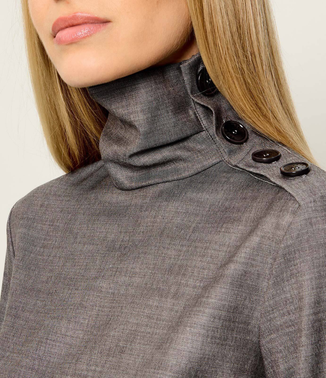 Patrizia Pepe Guler înalt | Relaxed fit