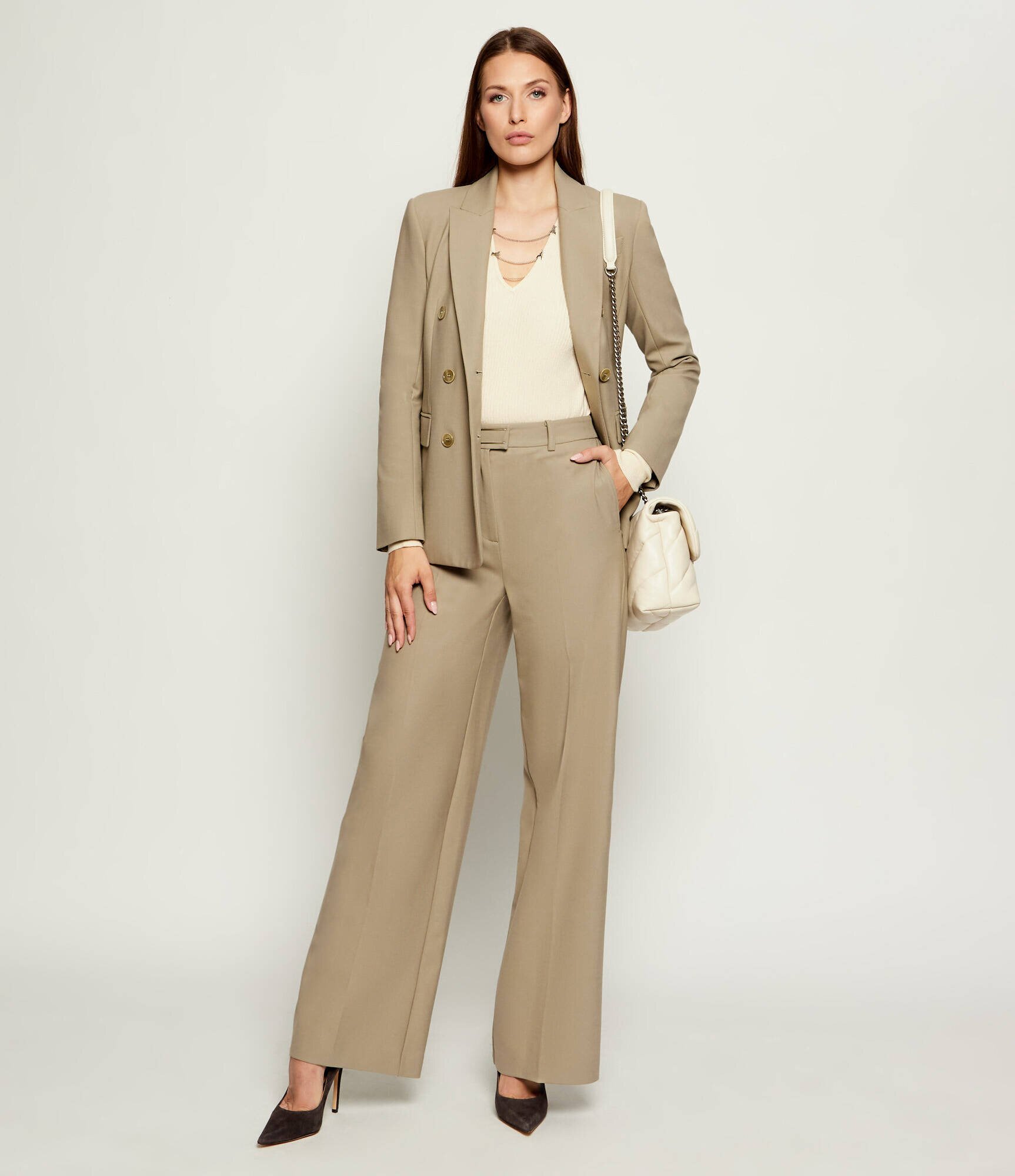 Patrizia Pepe Pulover | Slim Fit cu adaos de lână