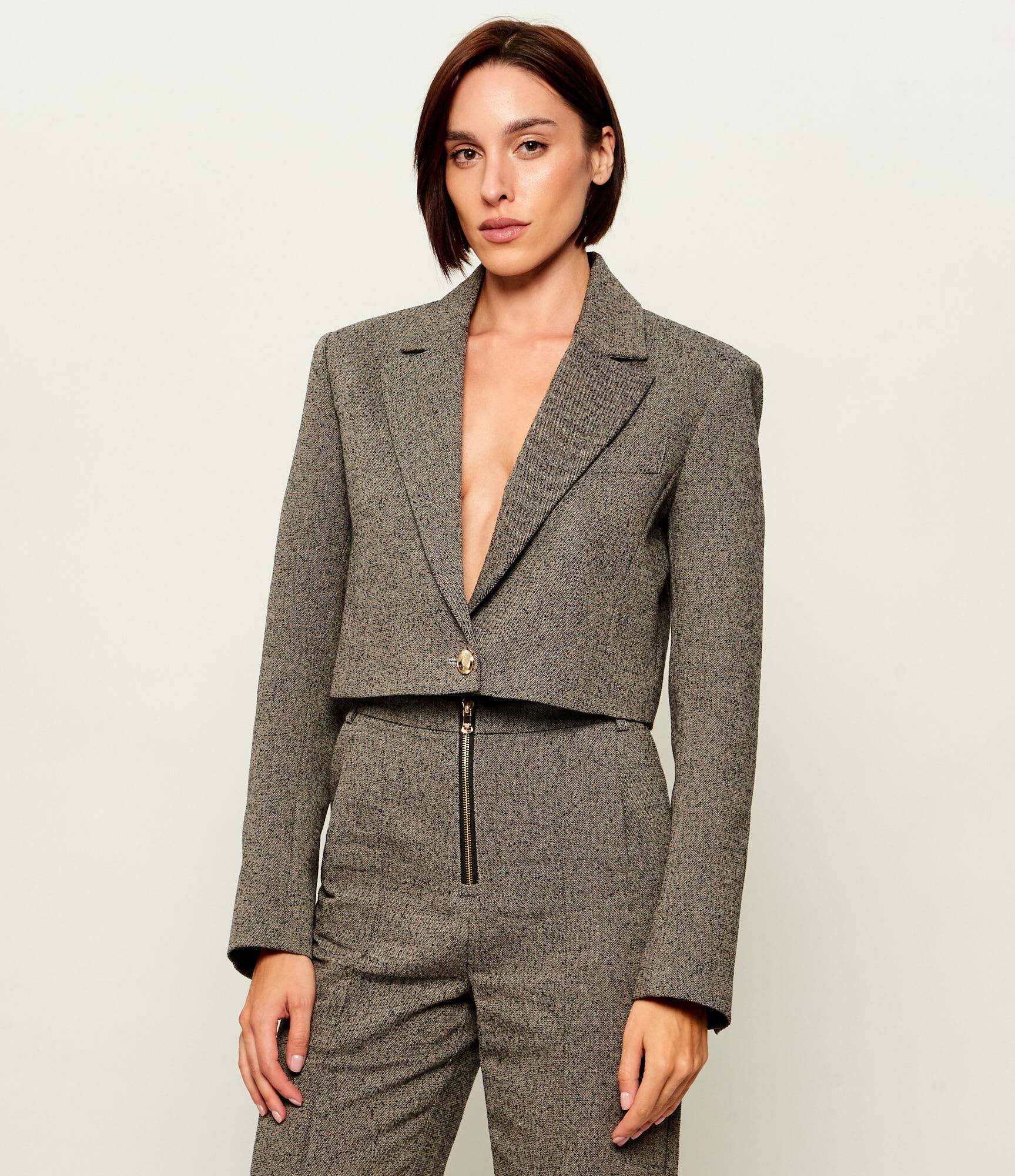 Patrizia Pepe Sacou | Cropped Fit
