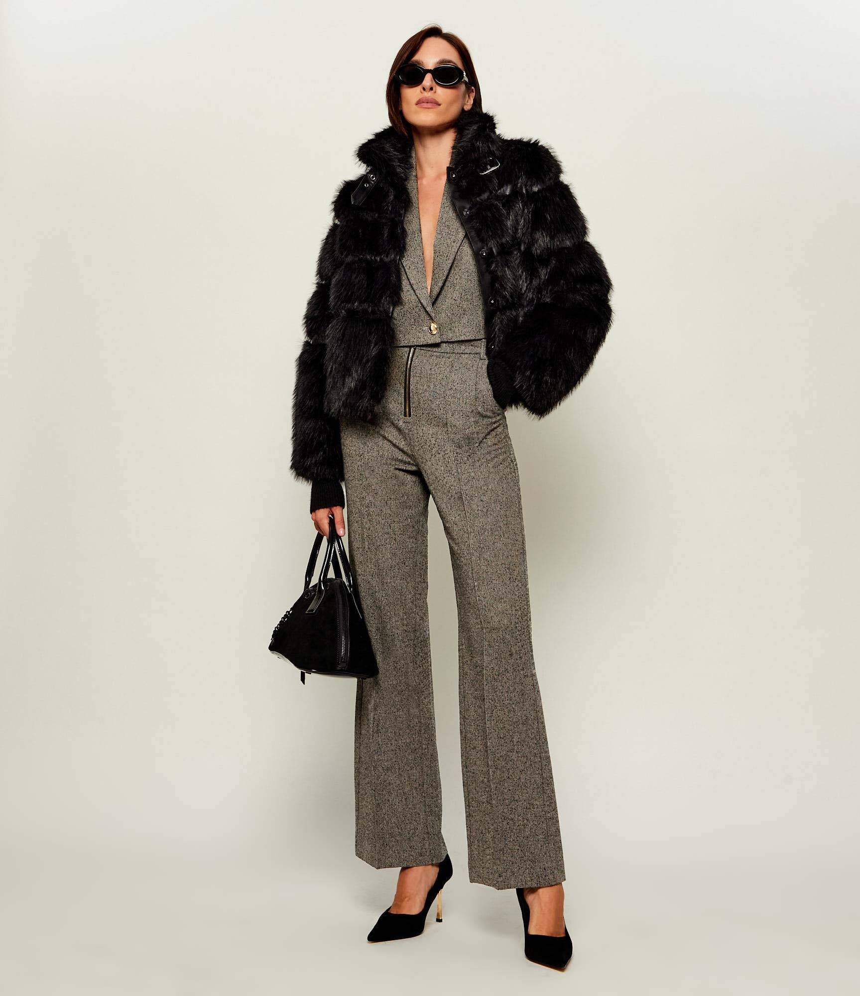 Patrizia Pepe Sacou | Cropped Fit