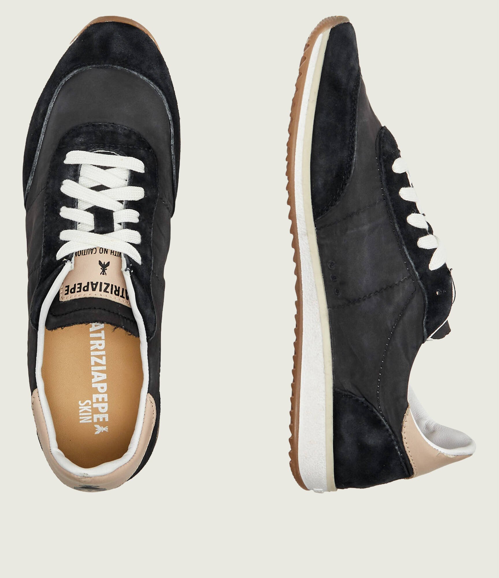 Patrizia Pepe Sneakers | piele întoarsă