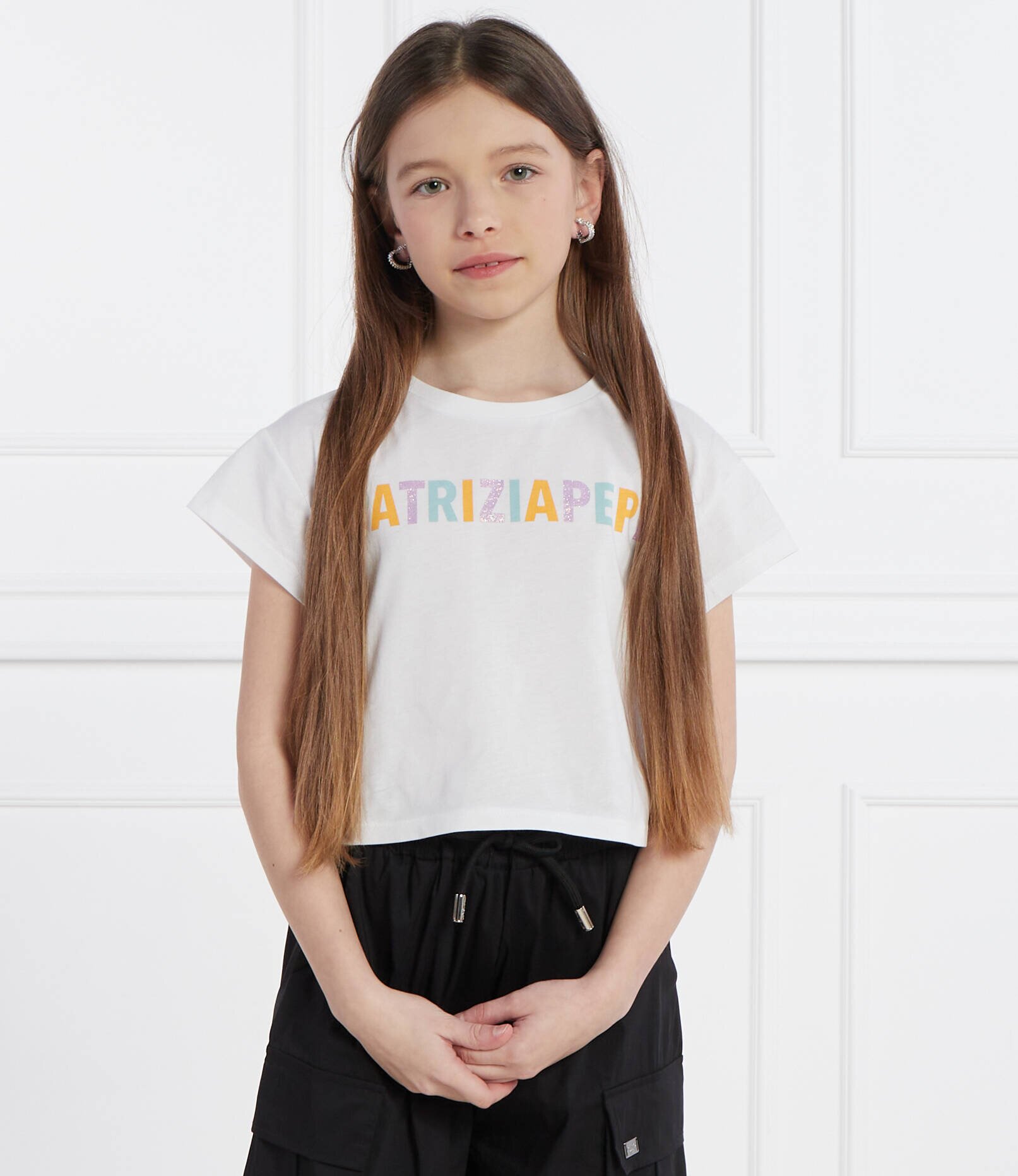 Patrizia Pepe Tricou MAGLIA | Cropped Fit