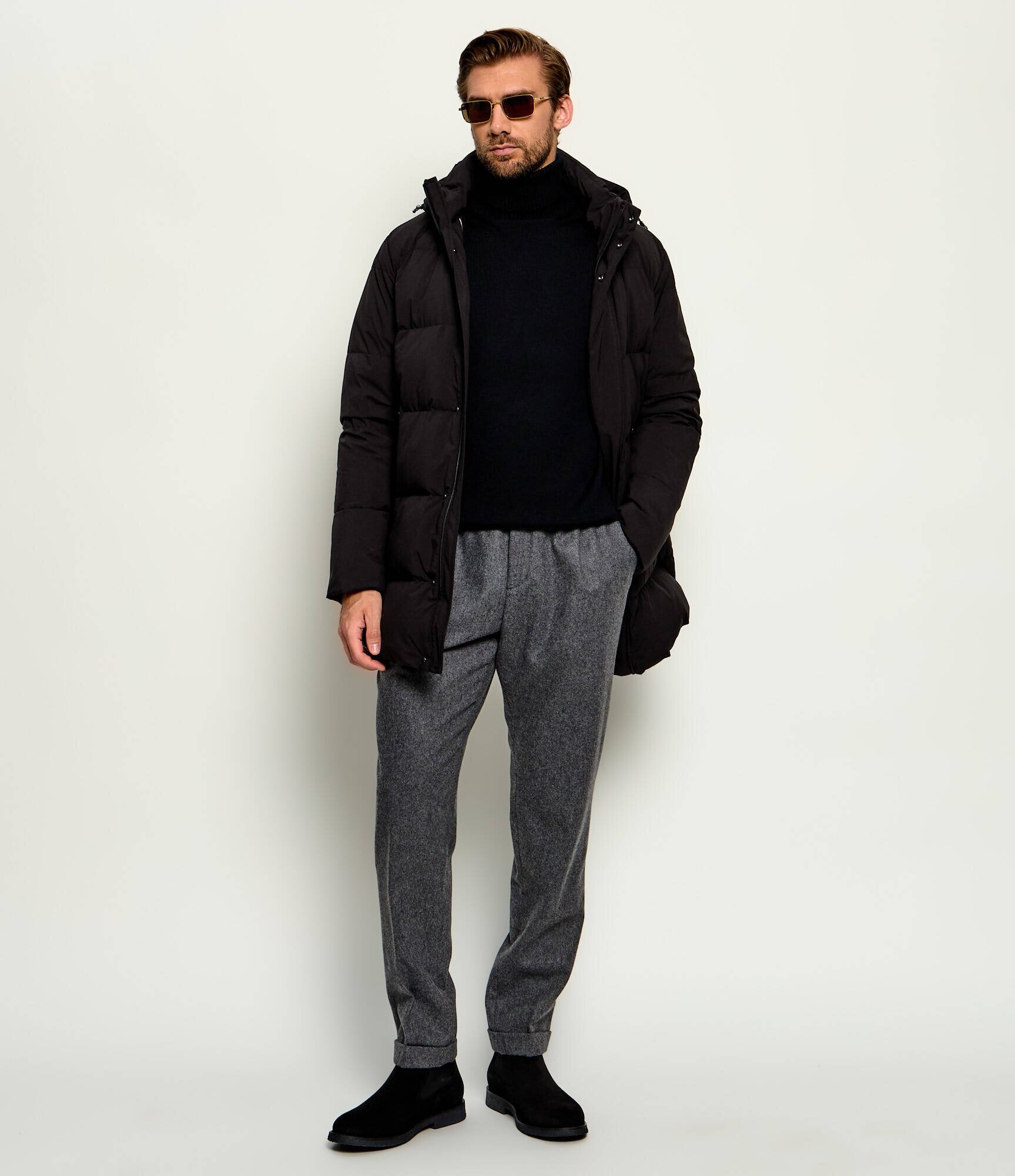 Paul & Shark De lână pantaloni | Tapered fit