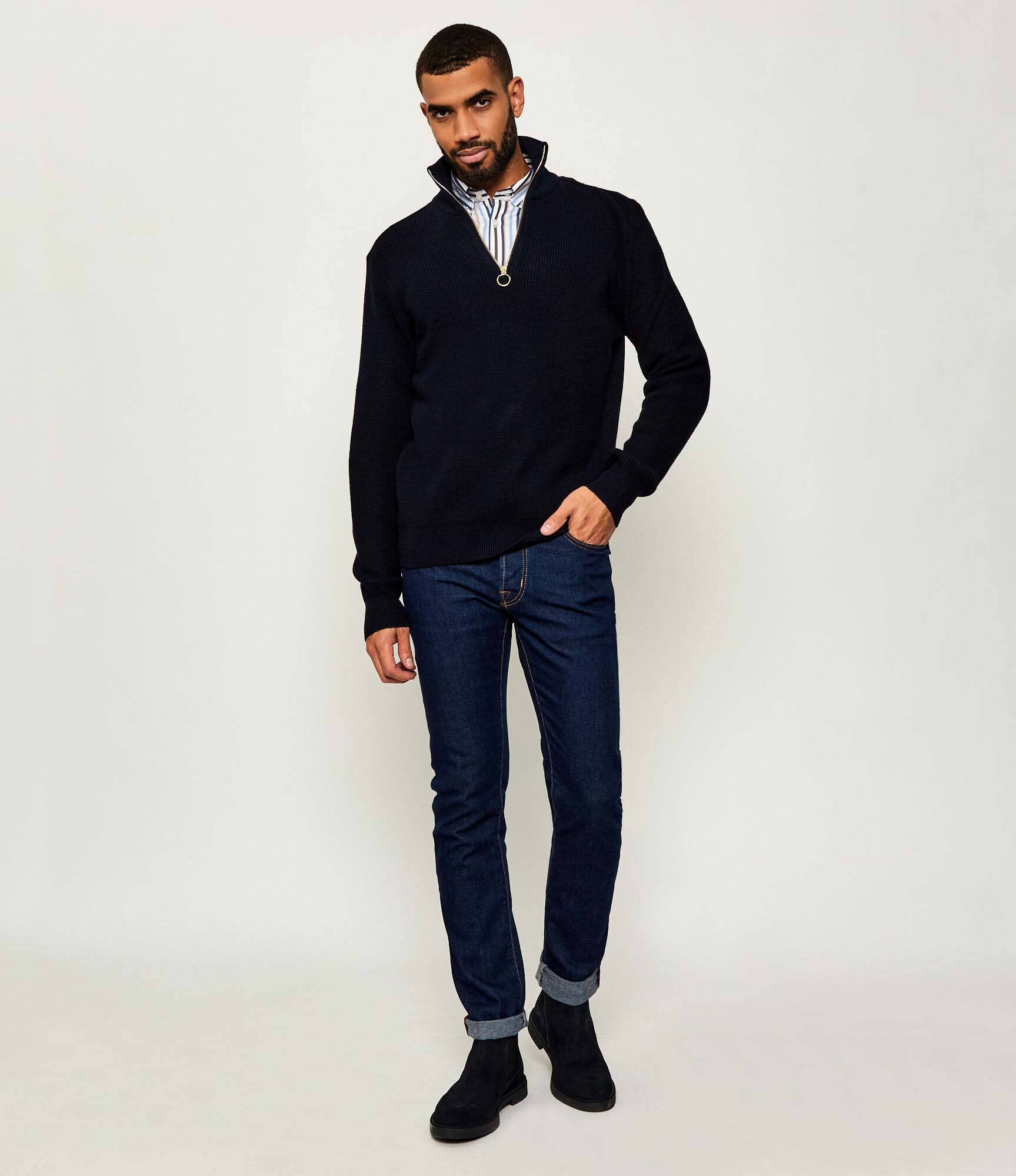 Paul & Shark Pulover | regular fit cu adaos de lână