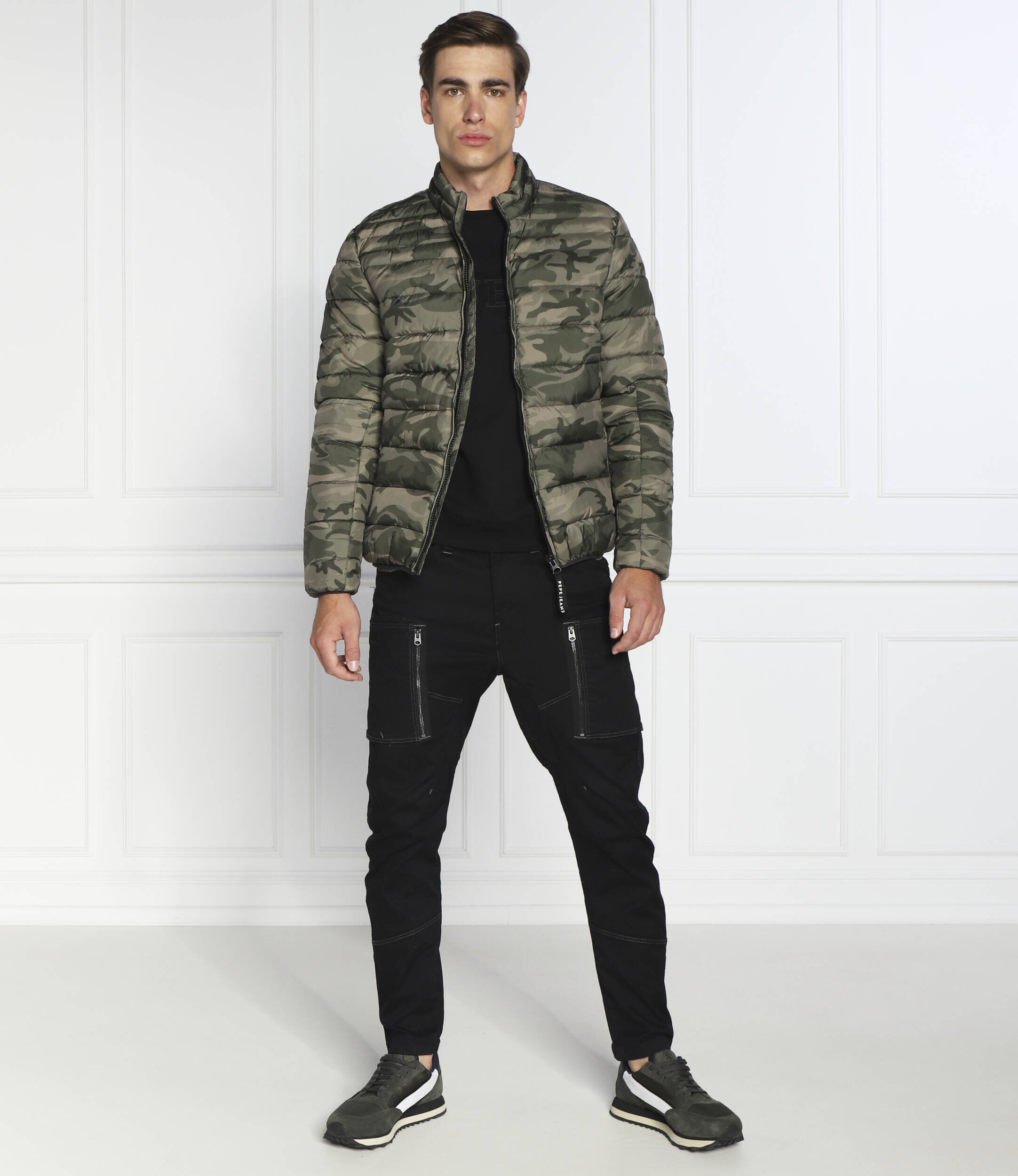 Pepe Jeans London Geacă JACK CAMO | Regular Fit