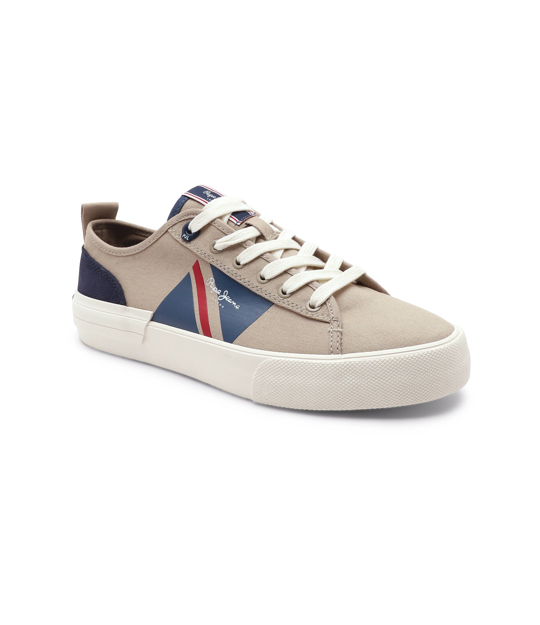 Pepe Jeans London Teniși ALLEN FLAG cu adaos de piele