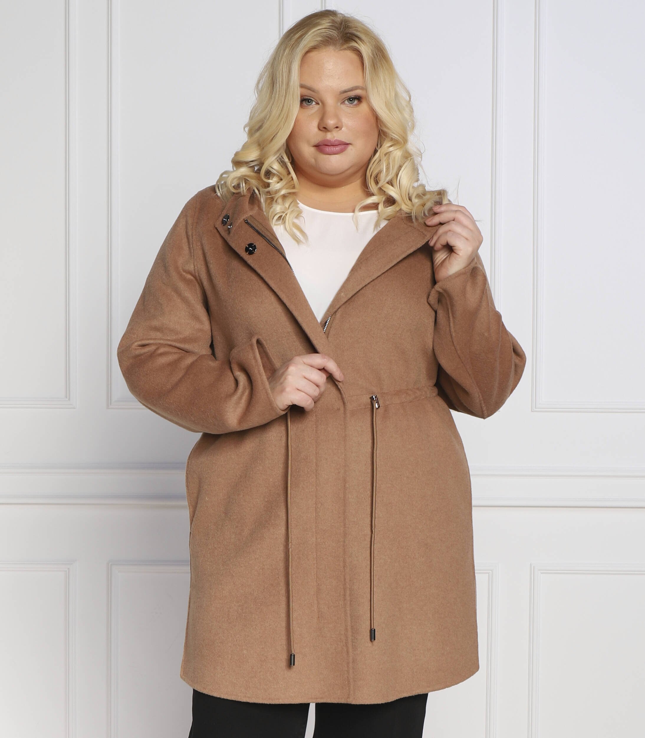 Persona by Marina Rinaldi De lână țesut TAHITI plus size