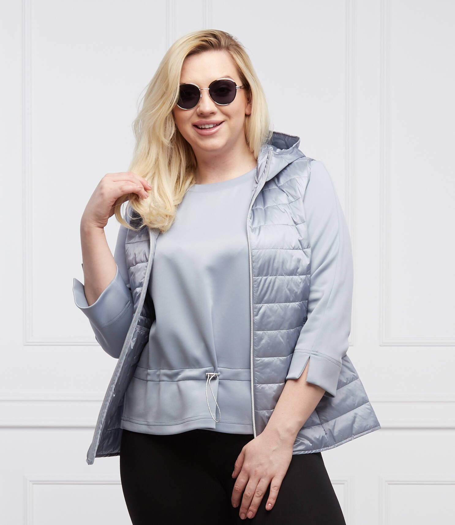 Persona by Marina Rinaldi Vestă PAGLIA Plus size| Regular Fit