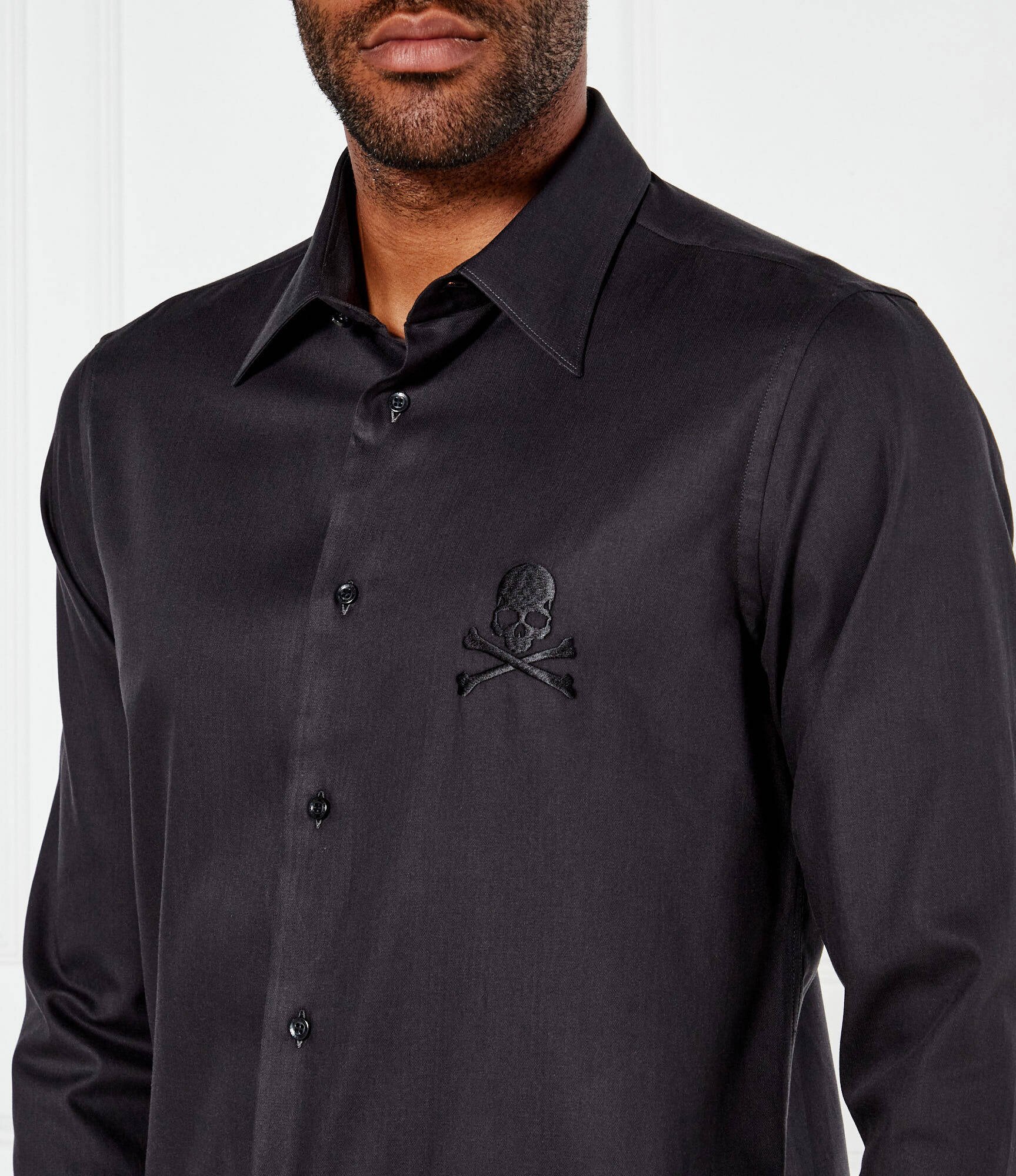 Philipp Plein Cămașă Herringbone | Regular Fit