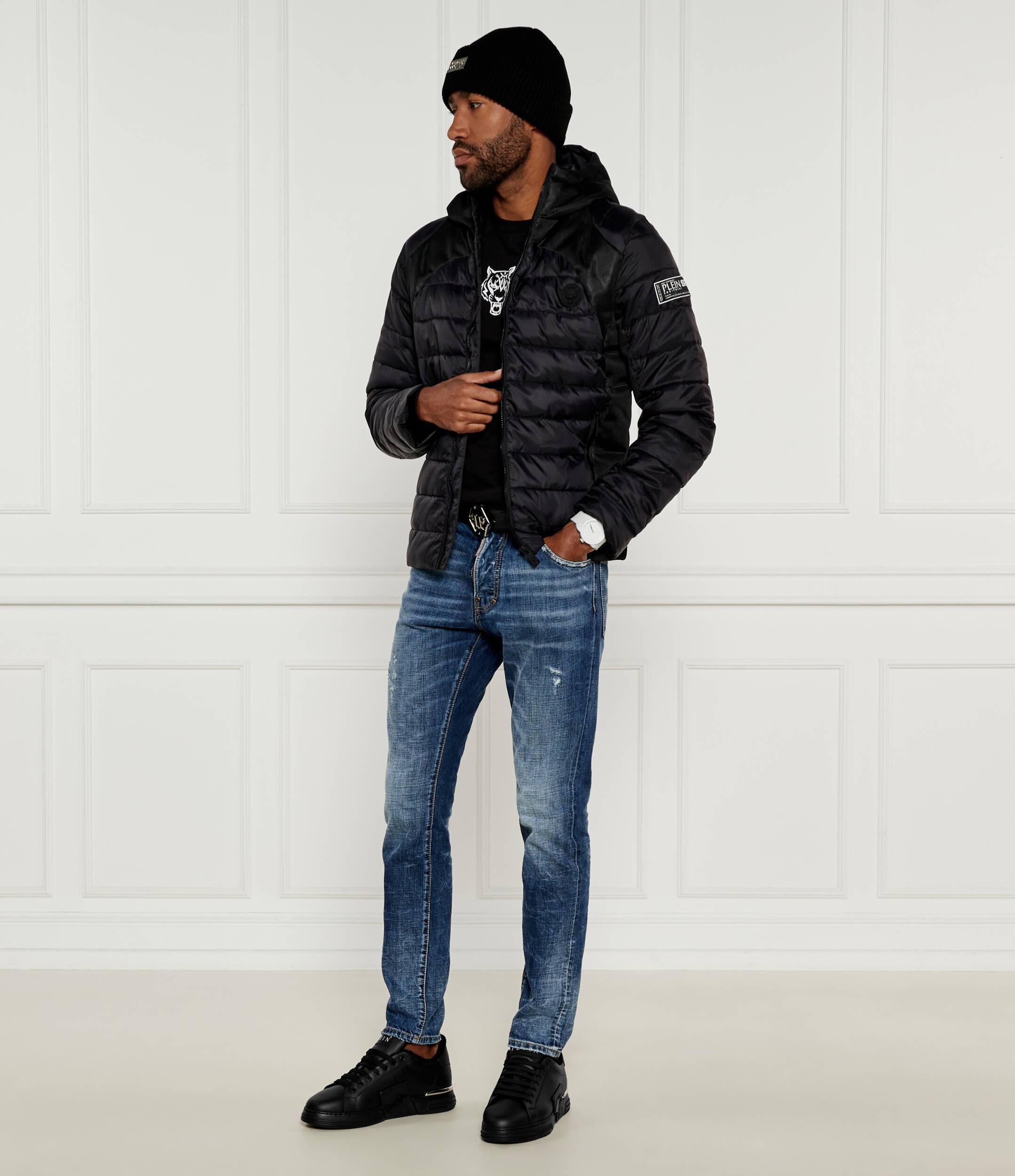 Philipp Plein De piele sneakers