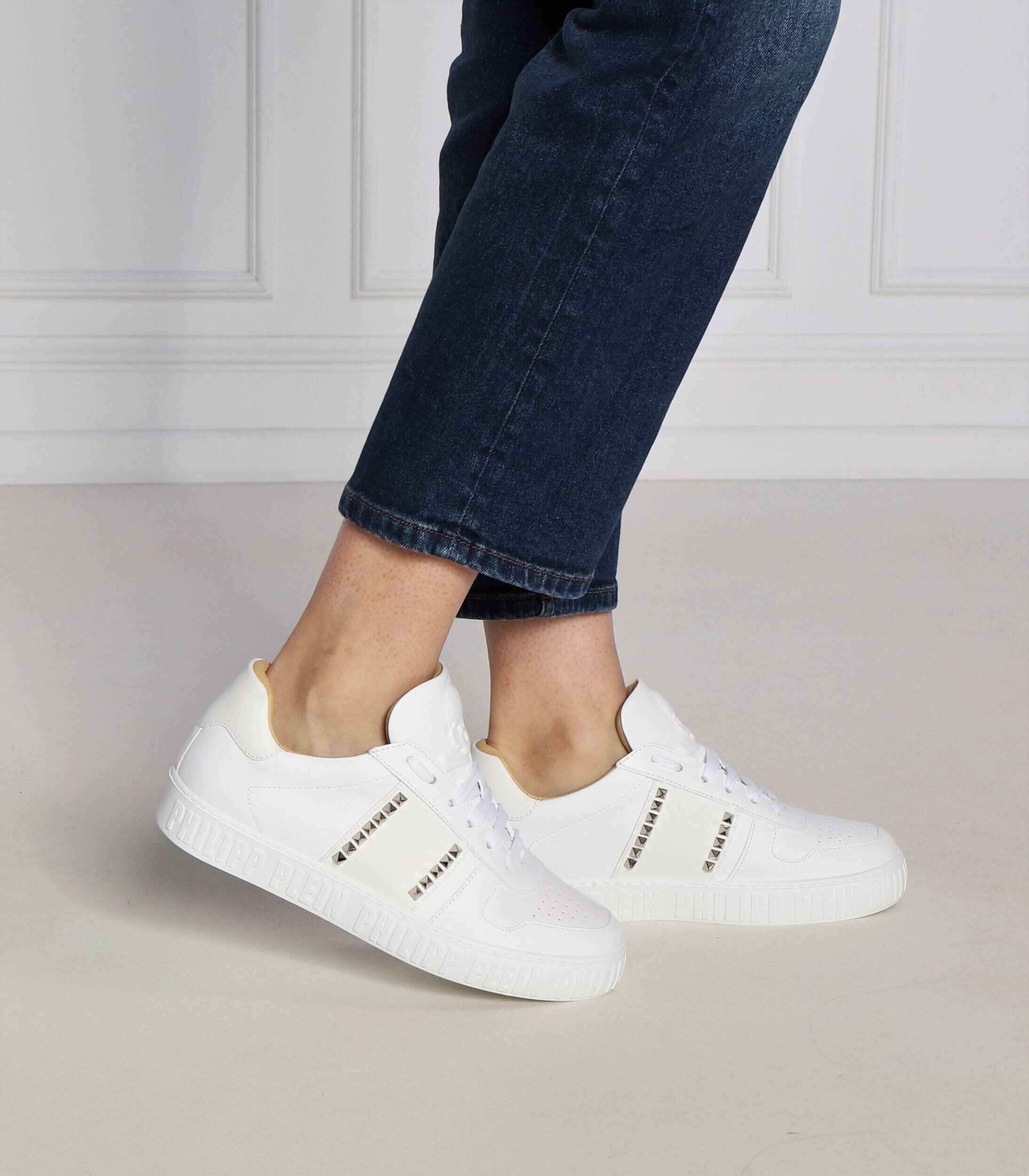 Philipp Plein De piele sneakers