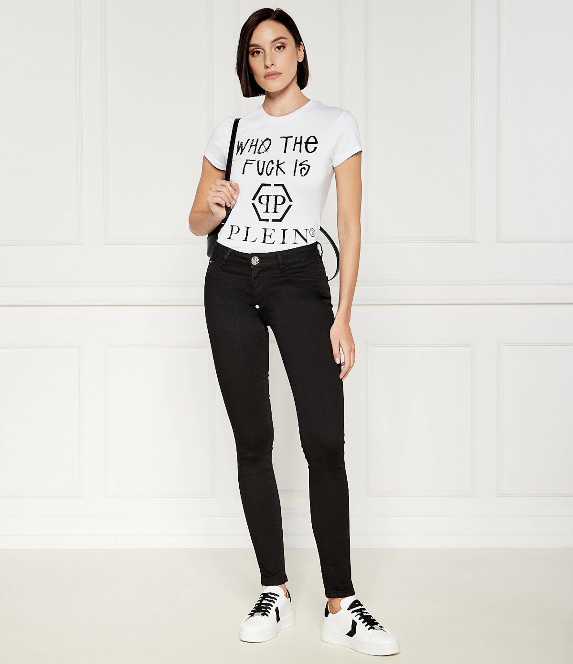 Philipp Plein De piele sneakers Arrow Force