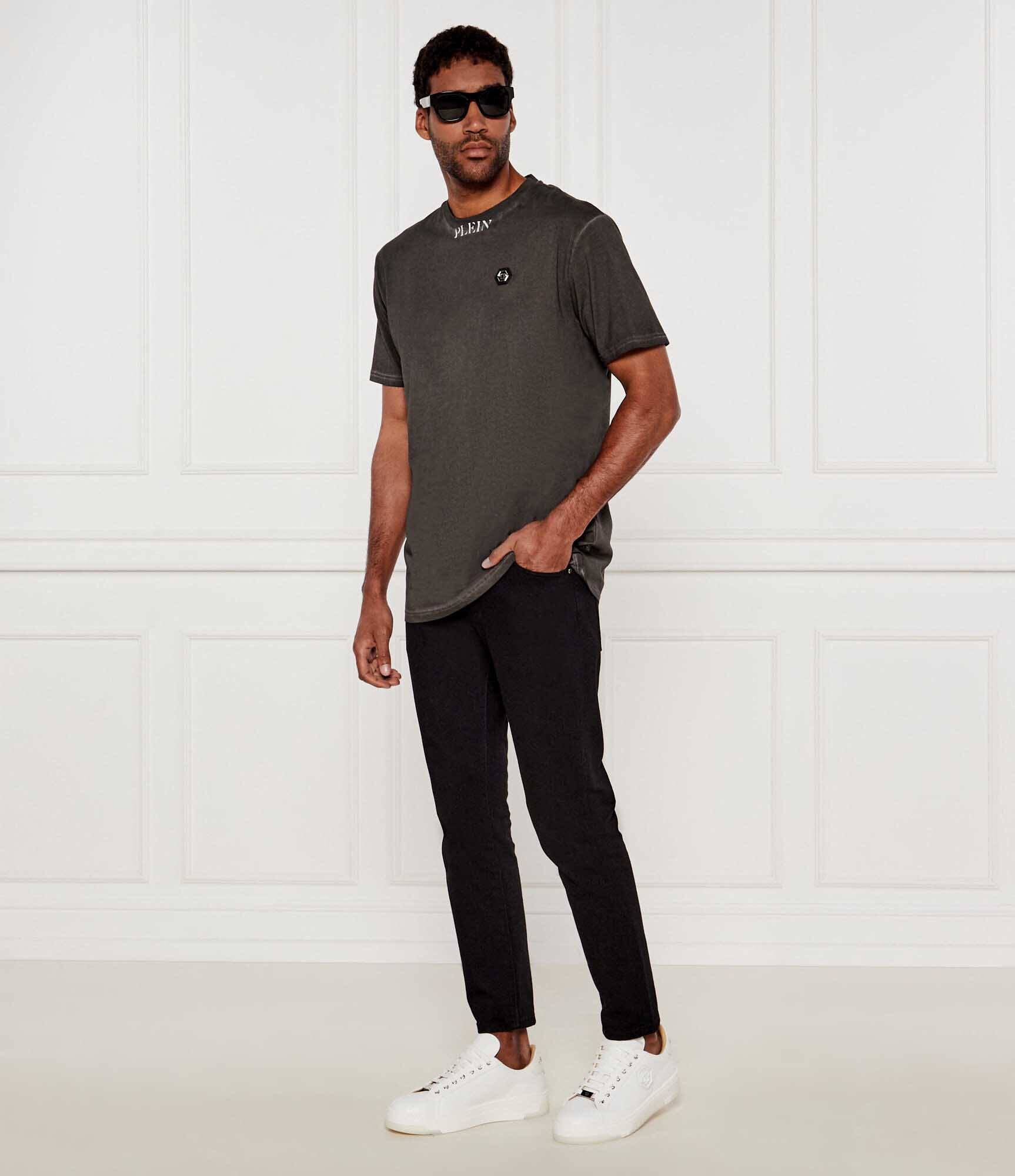 Philipp Plein De piele sneakers Hexagon