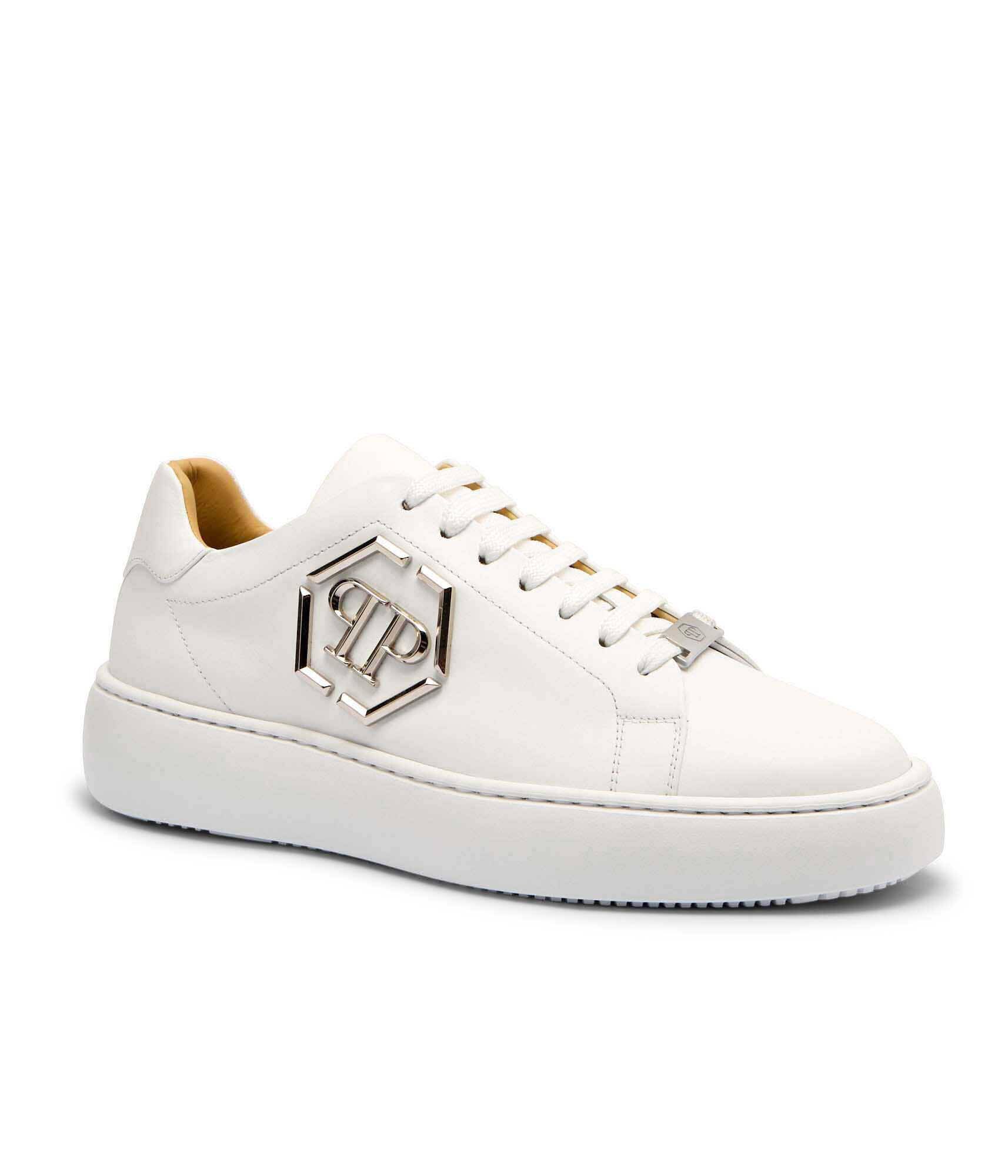 Philipp Plein De piele sneakers Hexagon