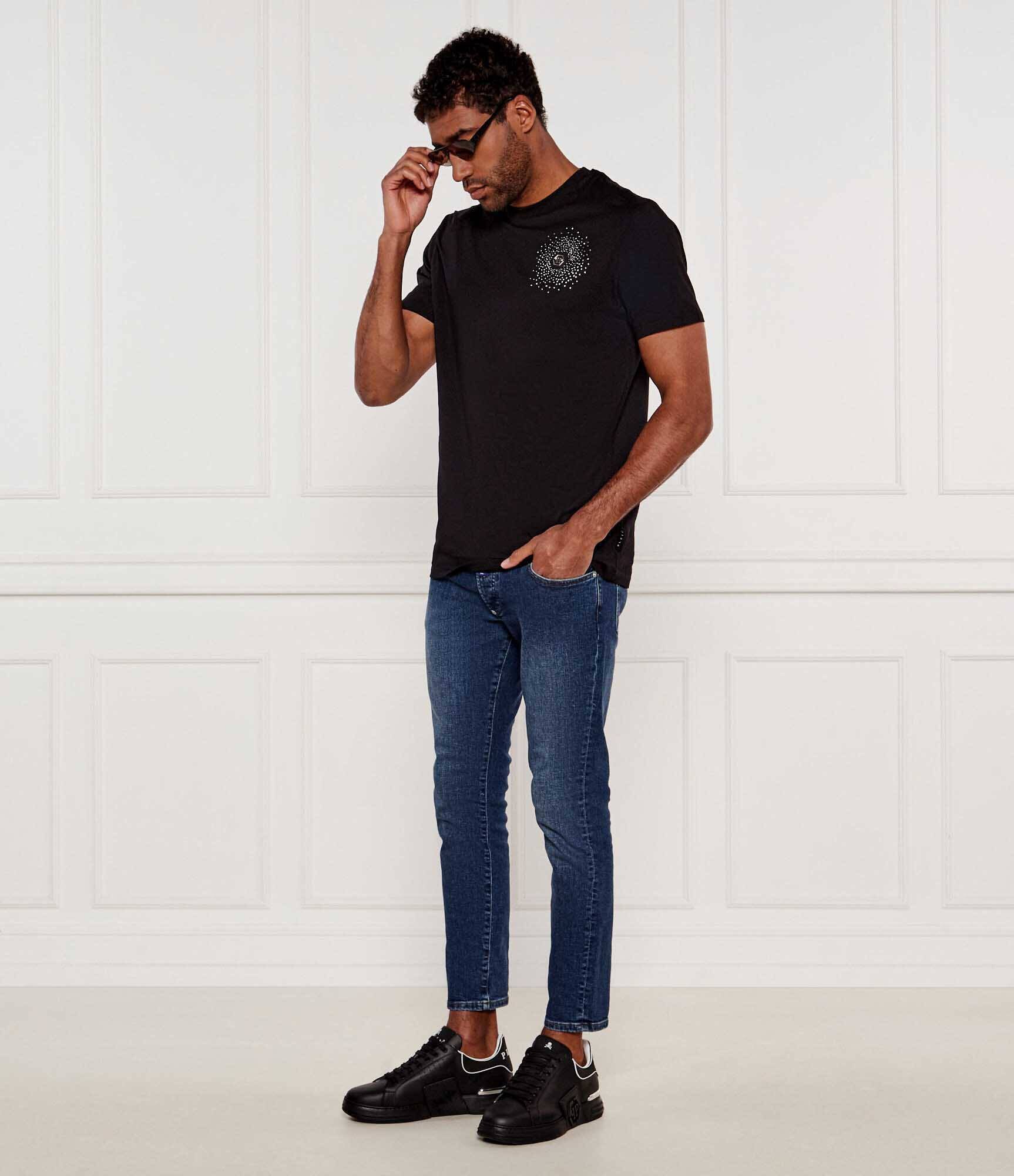 Philipp Plein De piele sneakers Hexagon AABS