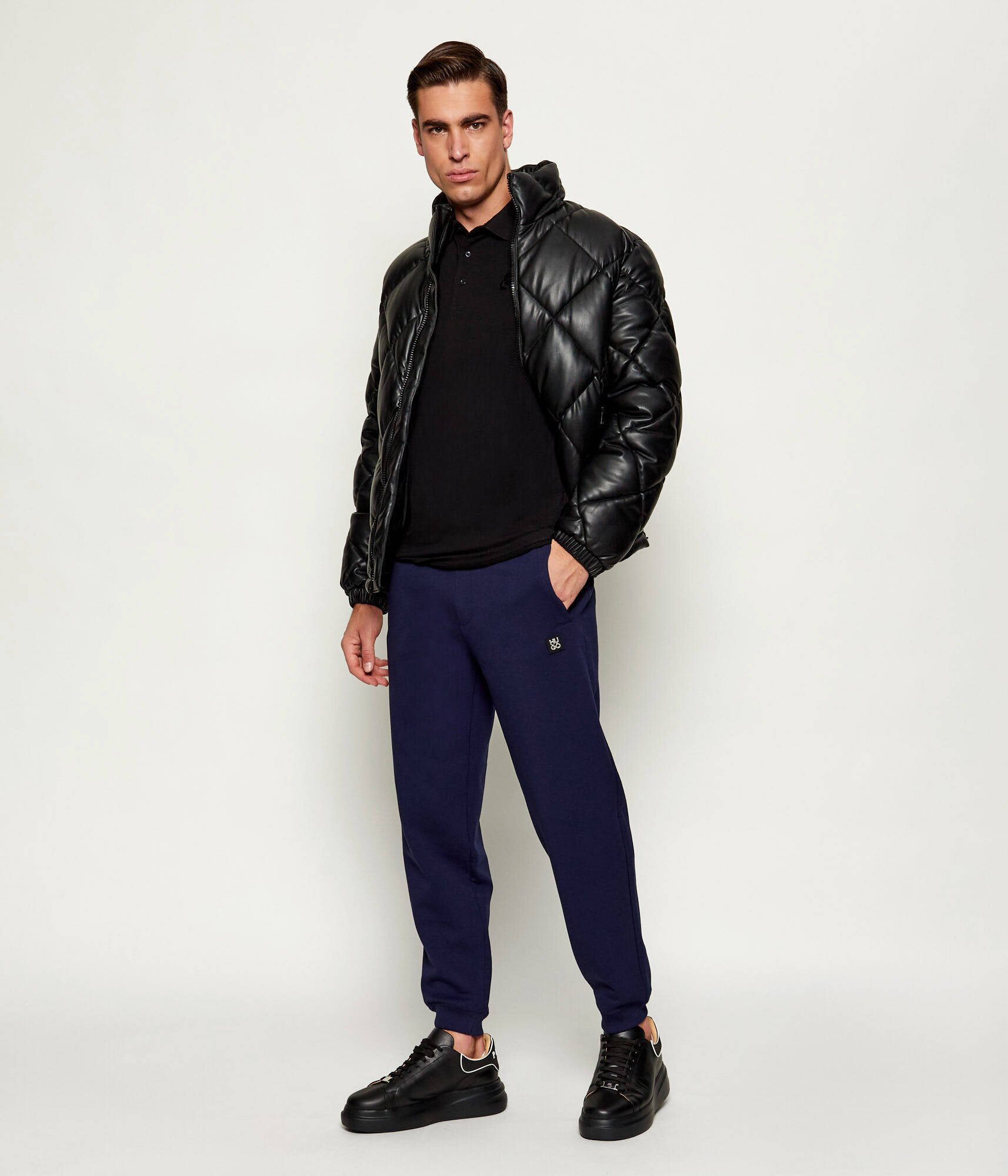 Philipp Plein De piele sneakers Lo-Top