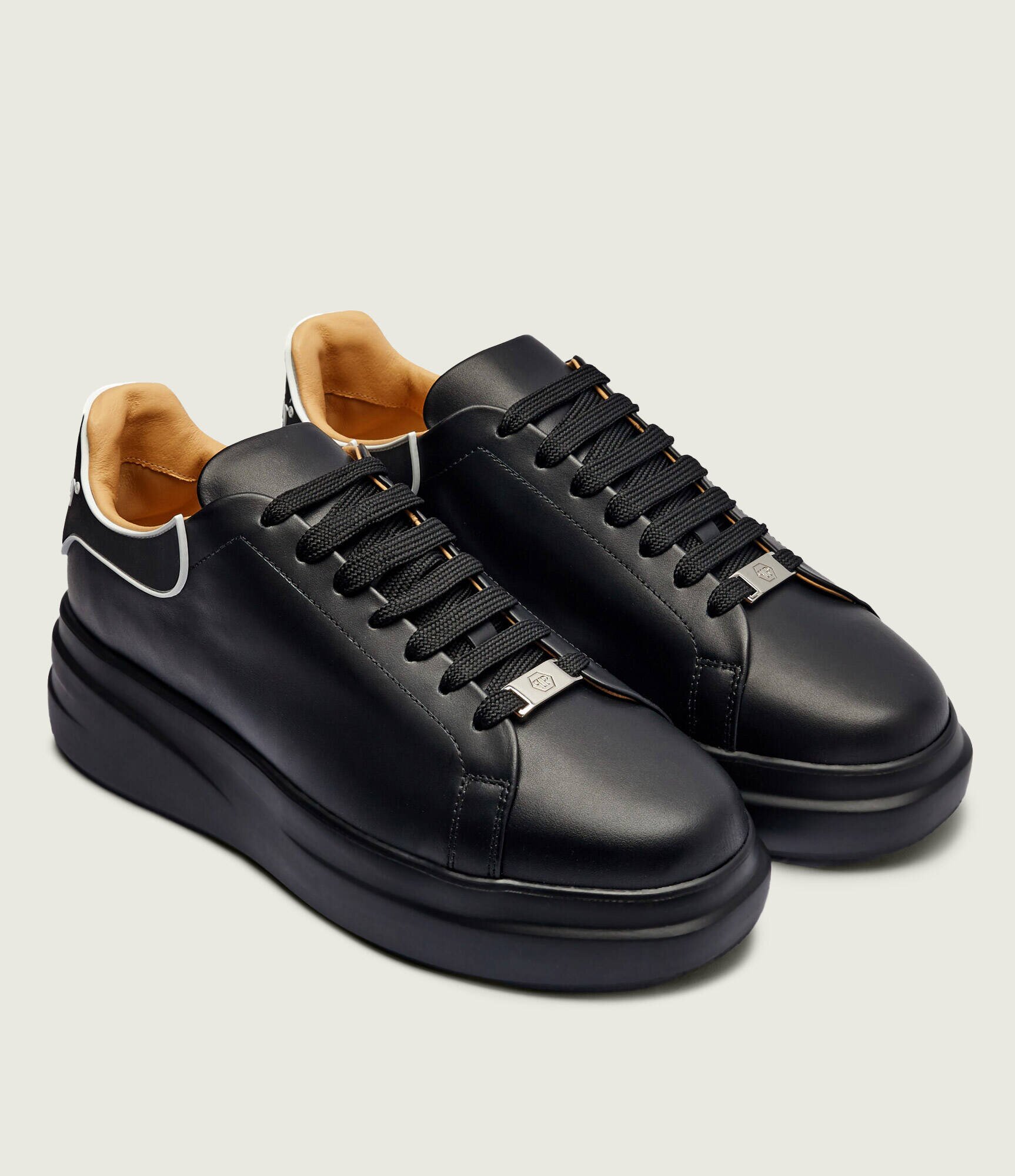 Philipp Plein De piele sneakers Lo-Top
