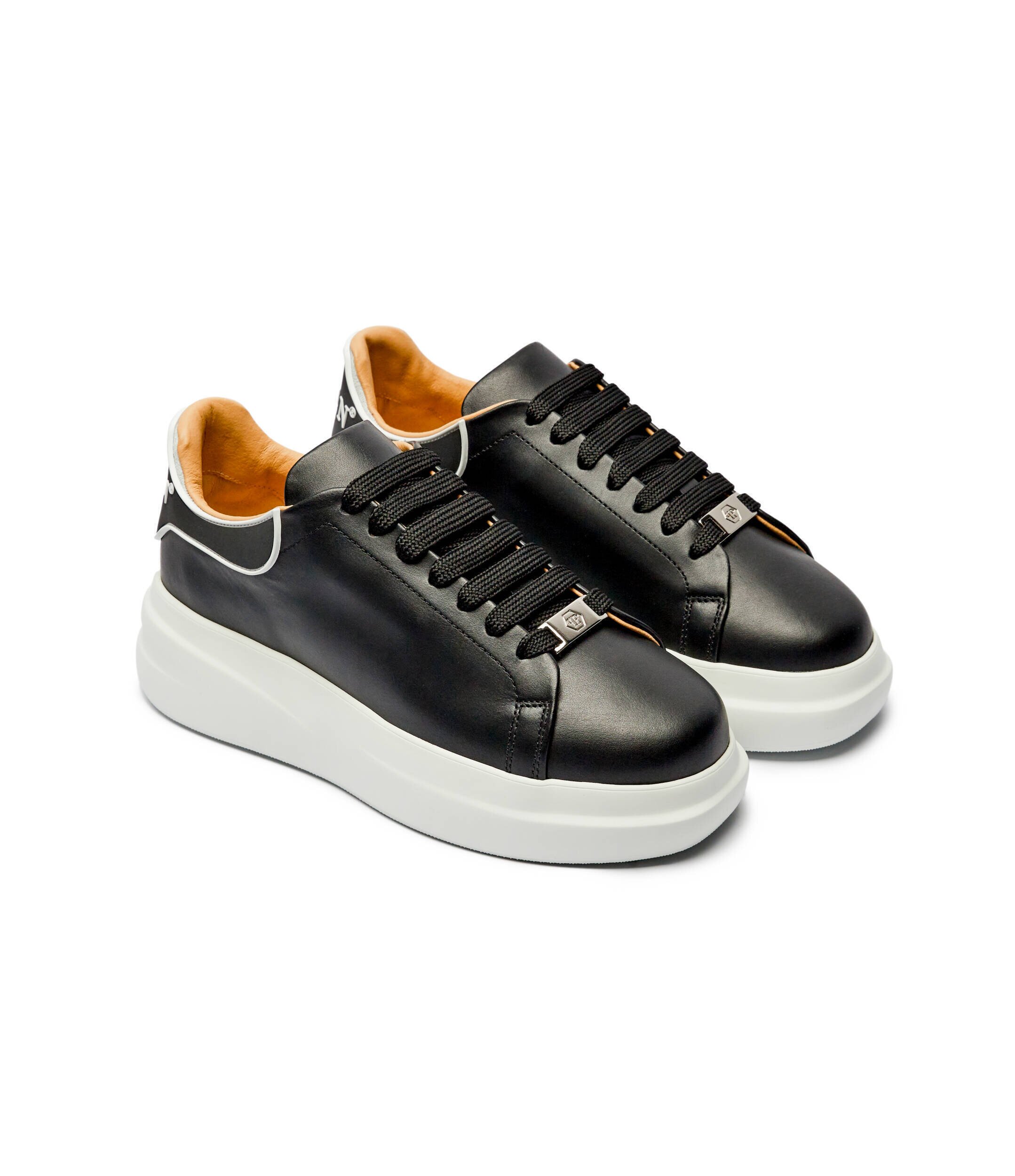 Philipp Plein De piele sneakers Lo-Top