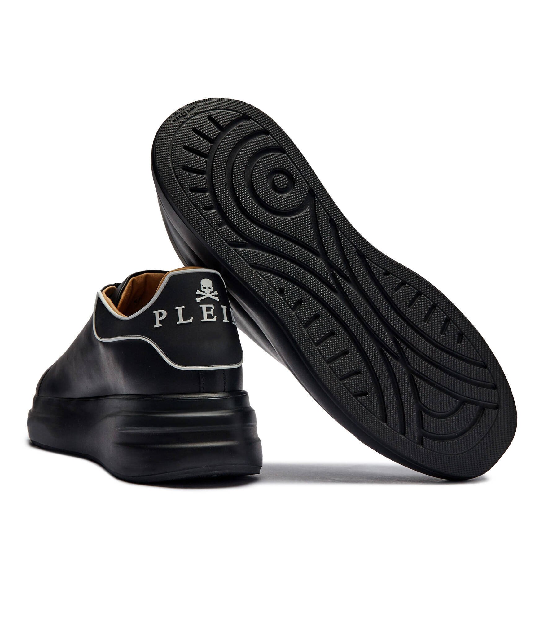 Philipp Plein De piele sneakers Lo-Top