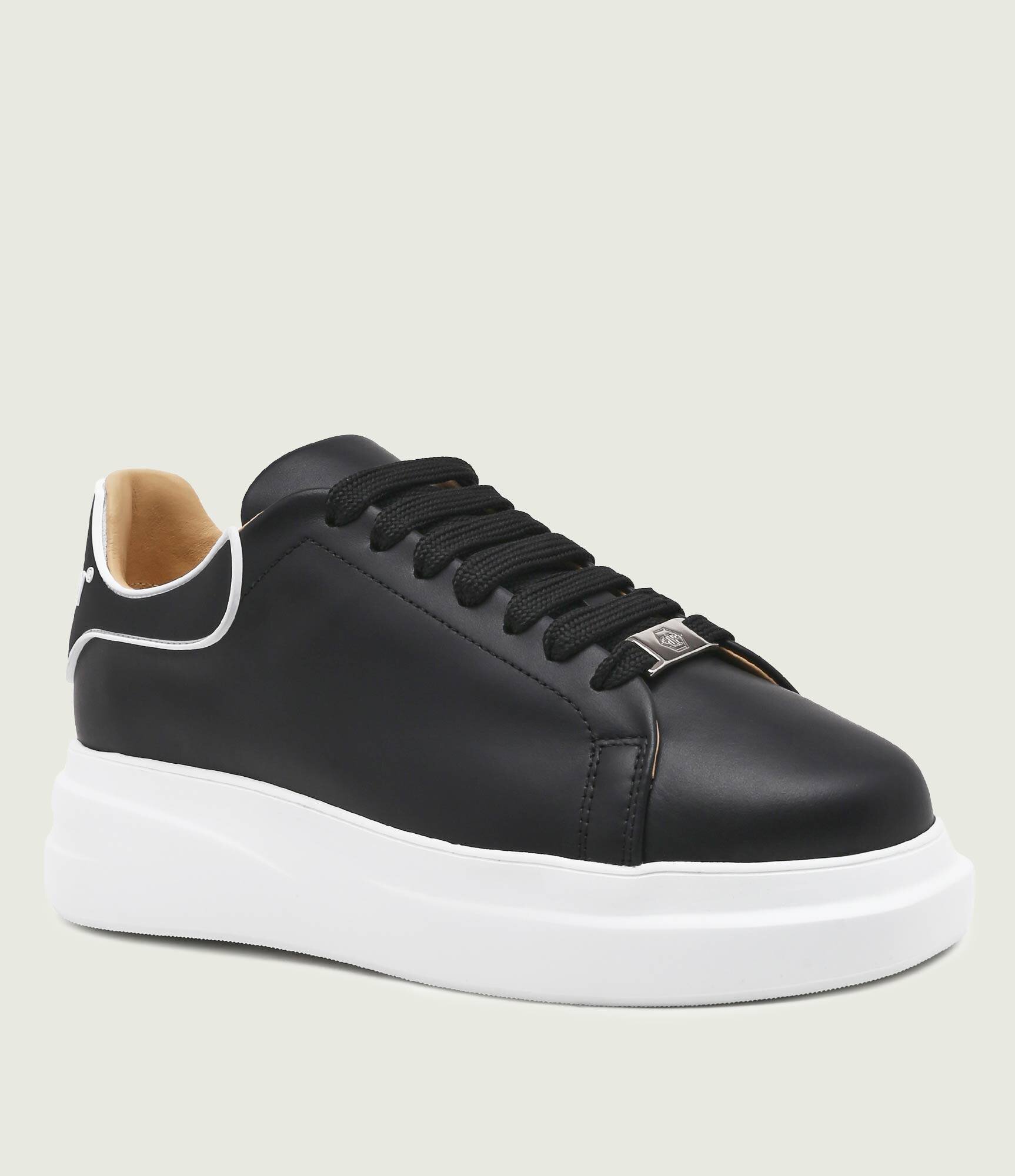 Philipp Plein De piele sneakers Lo-Top