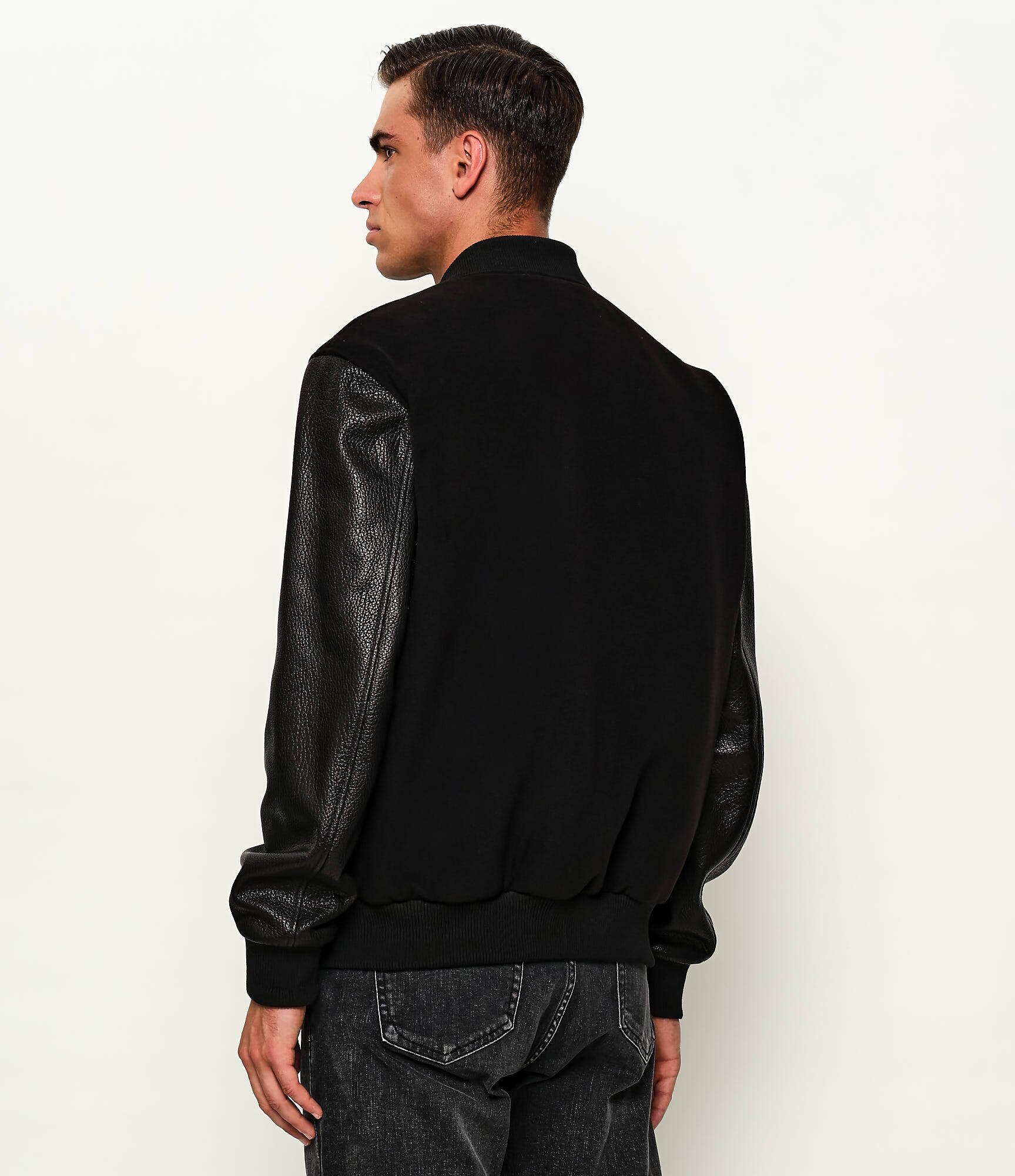 Philipp Plein Geacă bomber | regular fit cu adaos de piele