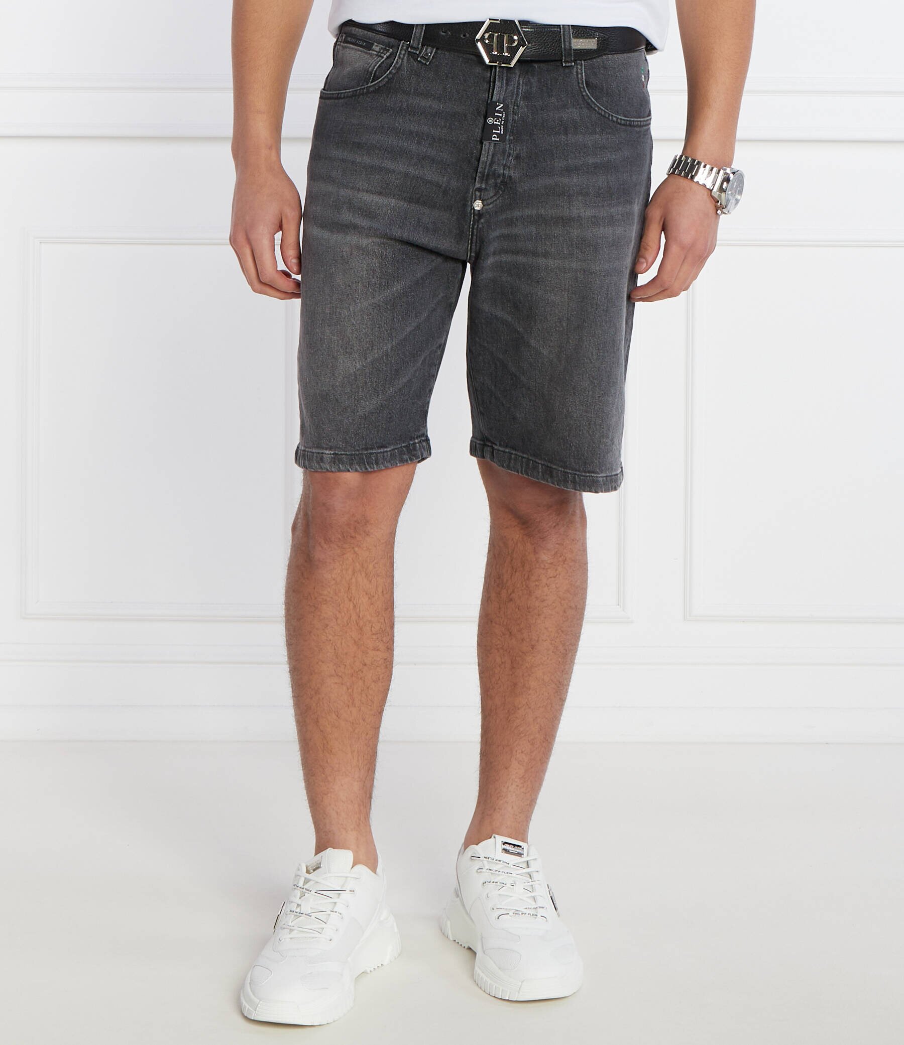 Philipp Plein Pantaloni scurți Formentera | Regular Fit | denim