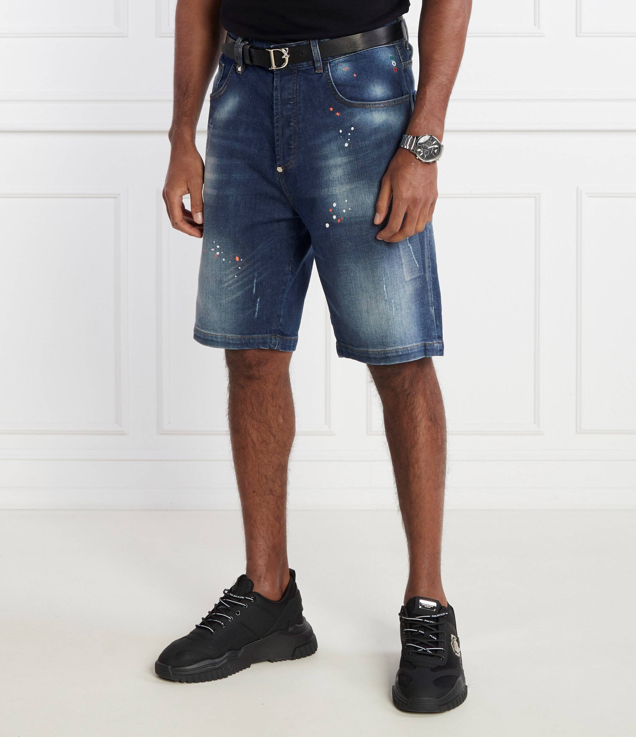 Philipp Plein Pantaloni scurți | Regular Fit | denim