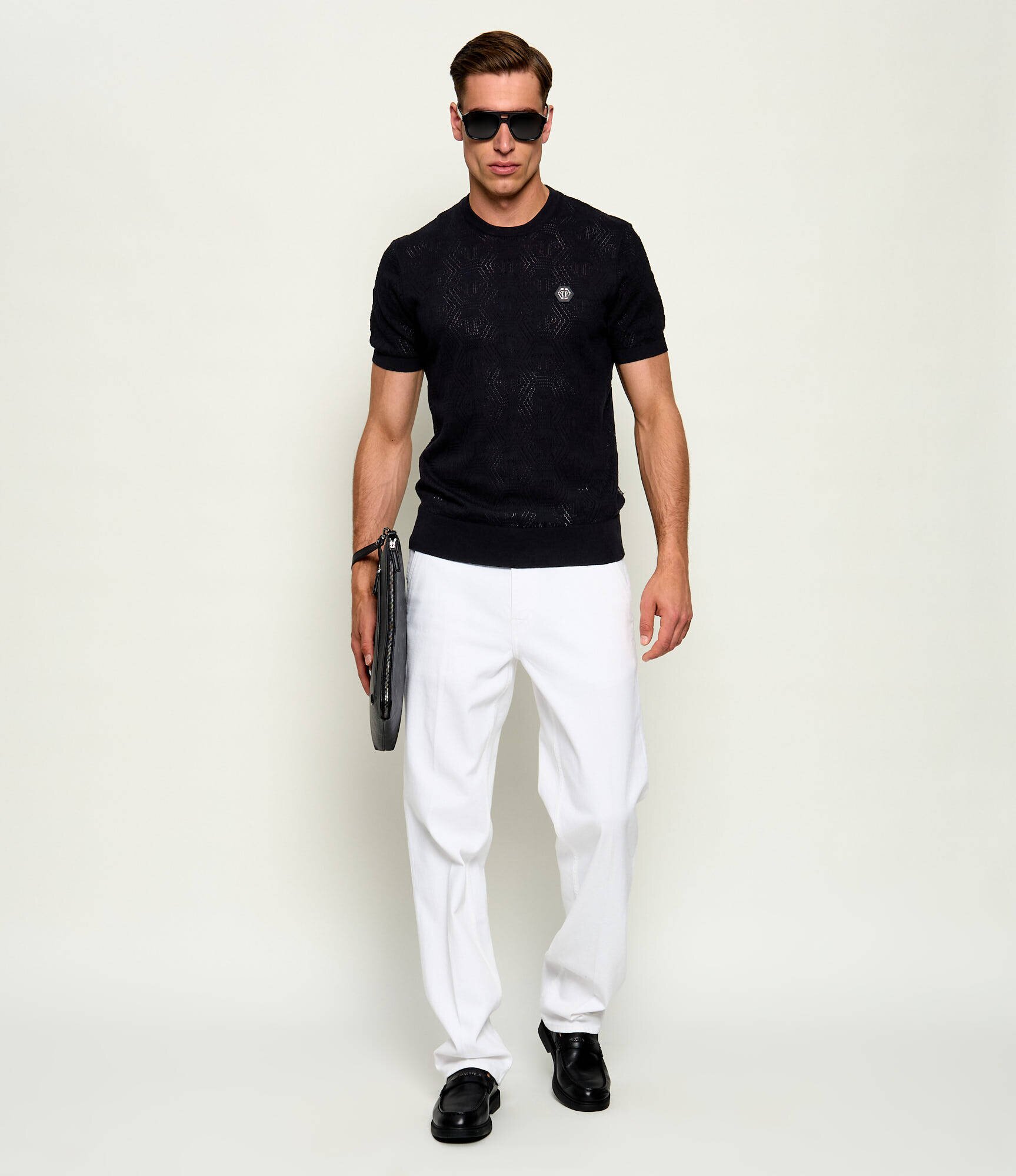 Philipp Plein Pulover Monogram | Slim Fit