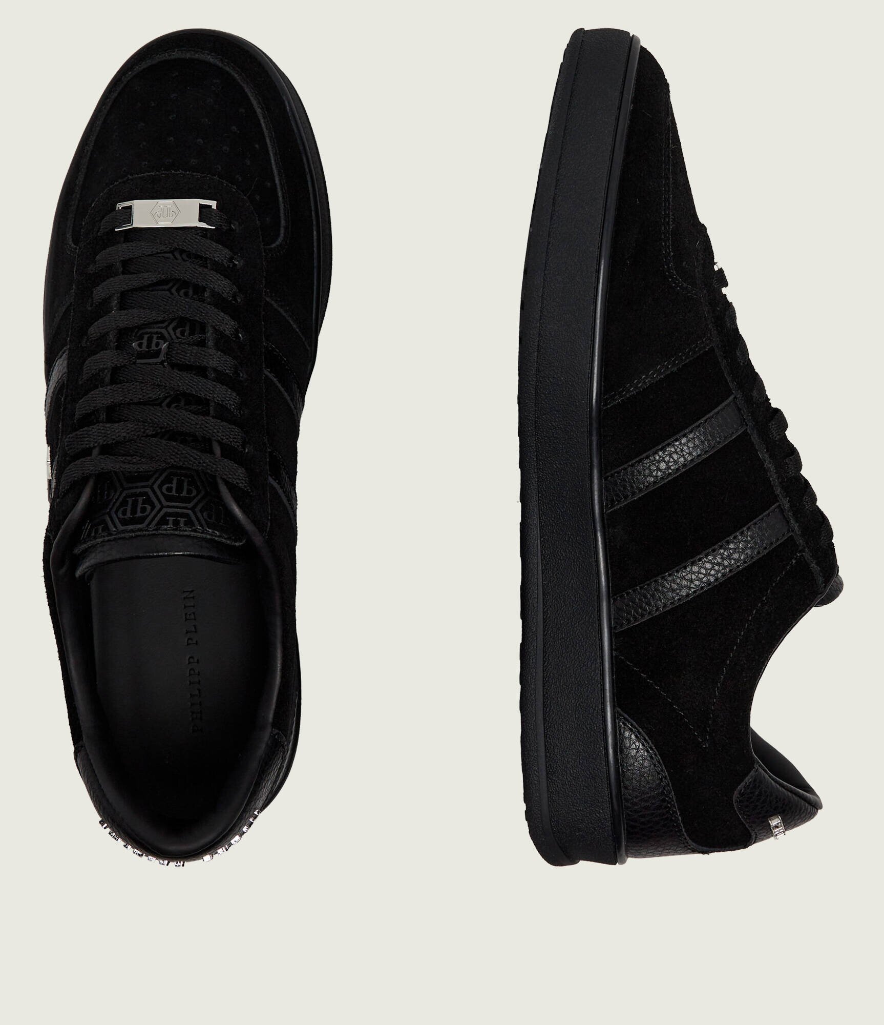 Philipp Plein Sneakers Retro Rebel | piele întoarsă