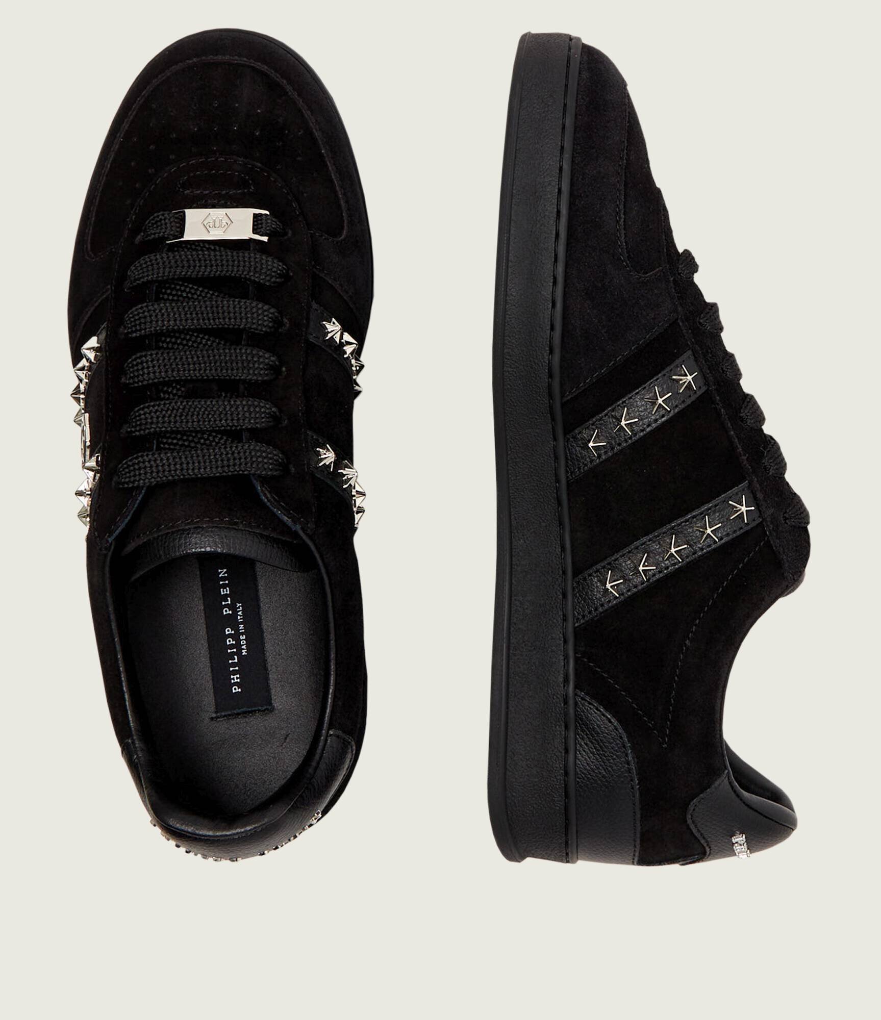 Philipp Plein Sneakers Retro Rebel | piele întoarsă