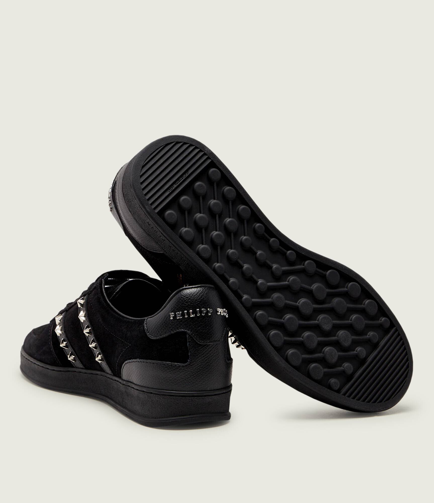 Philipp Plein Sneakers Retro Rebel | piele întoarsă