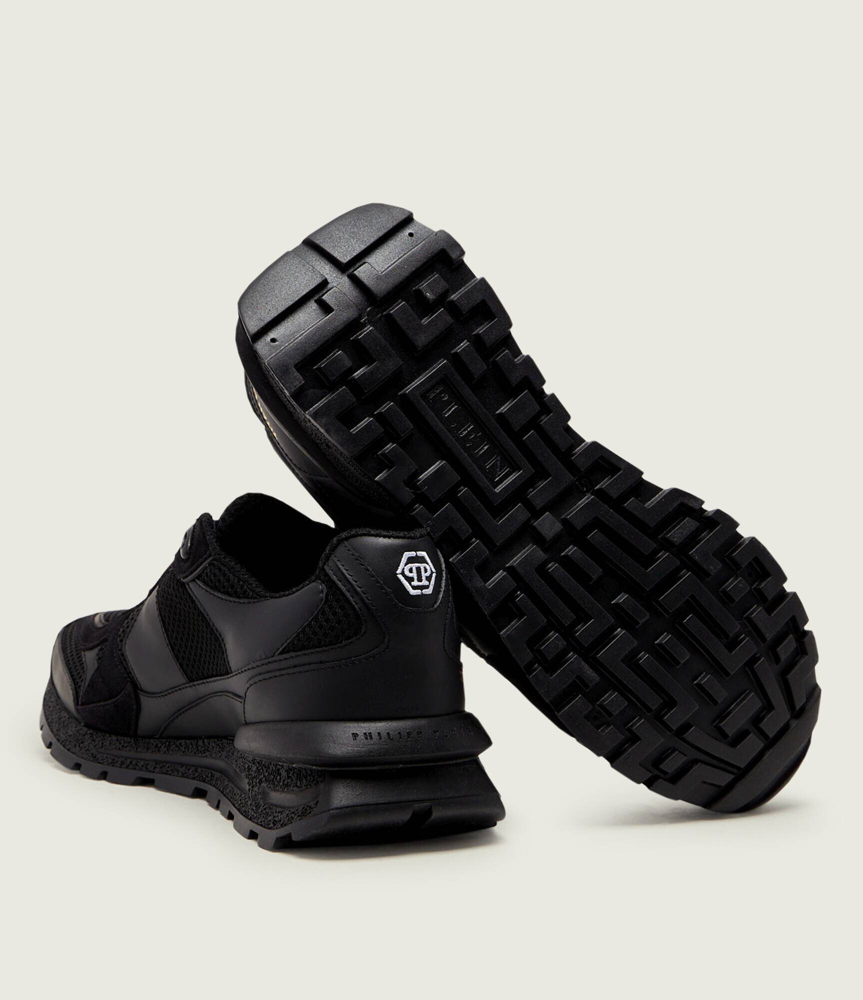 Philipp Plein Sneakers Runner TITAN EDGE | piele întoarsă