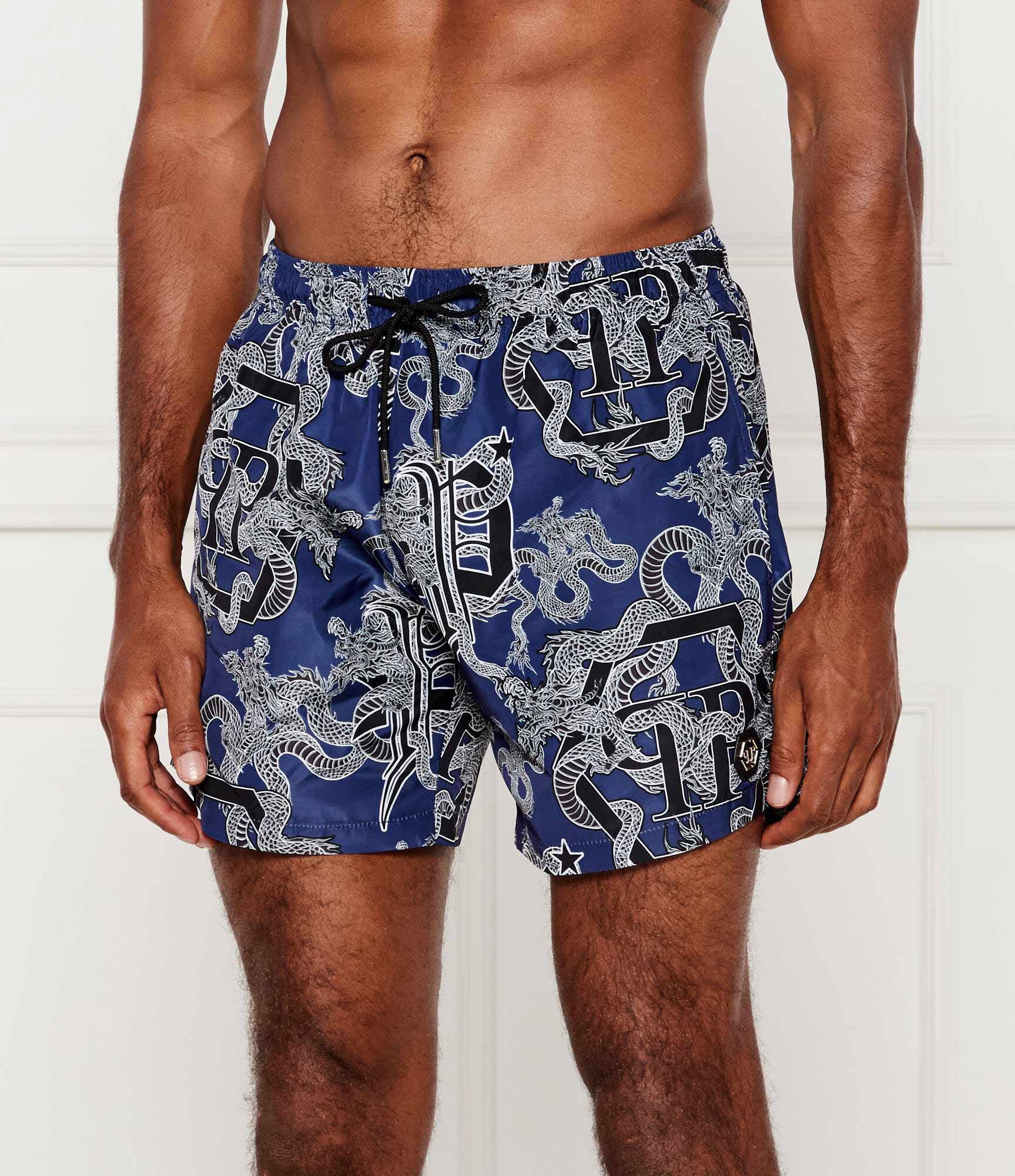 Philipp Plein Șorți de baie | Regular Fit