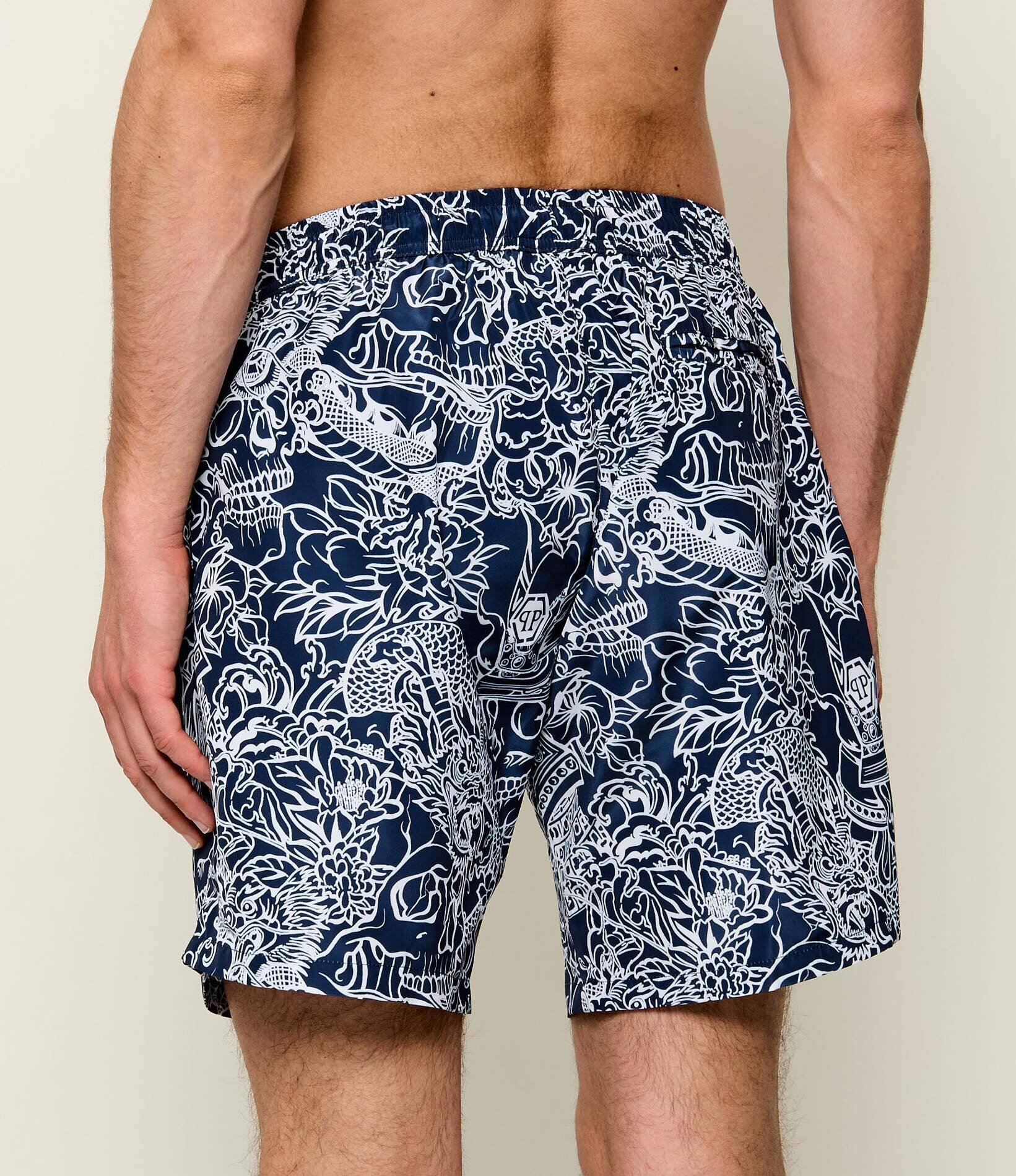 Philipp Plein Șorți de baie Skull Dragon | regular fit