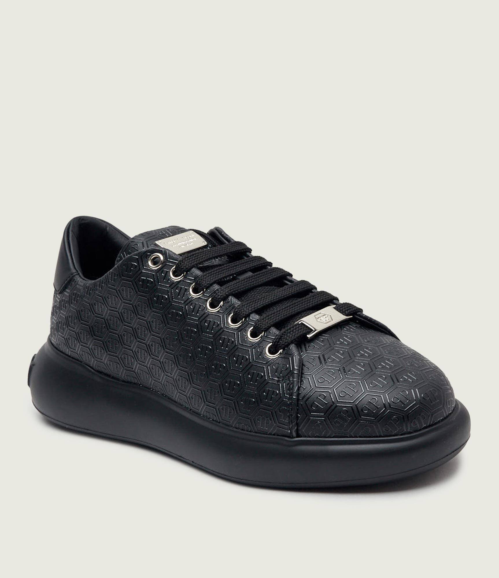 Philipp Plein Teniși din piele Low top