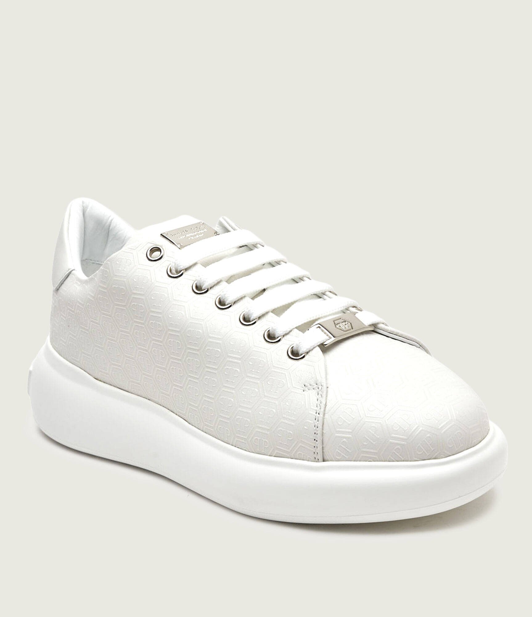 Philipp Plein Teniși din piele Low top