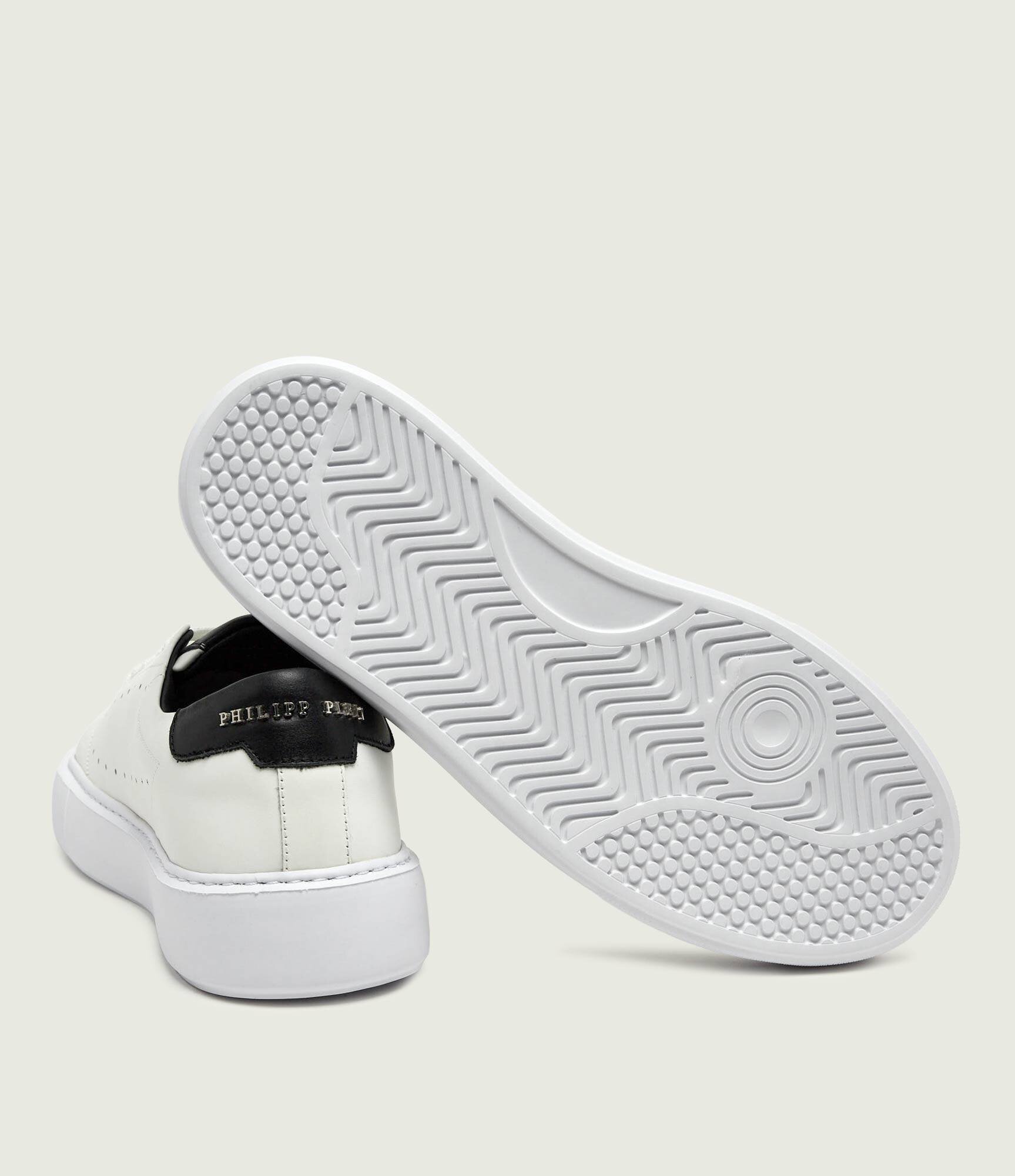 Philipp Plein Teniși din piele Signature