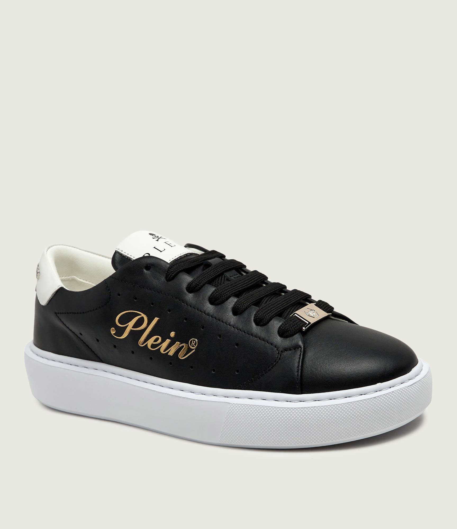 Philipp Plein Teniși din piele Signature