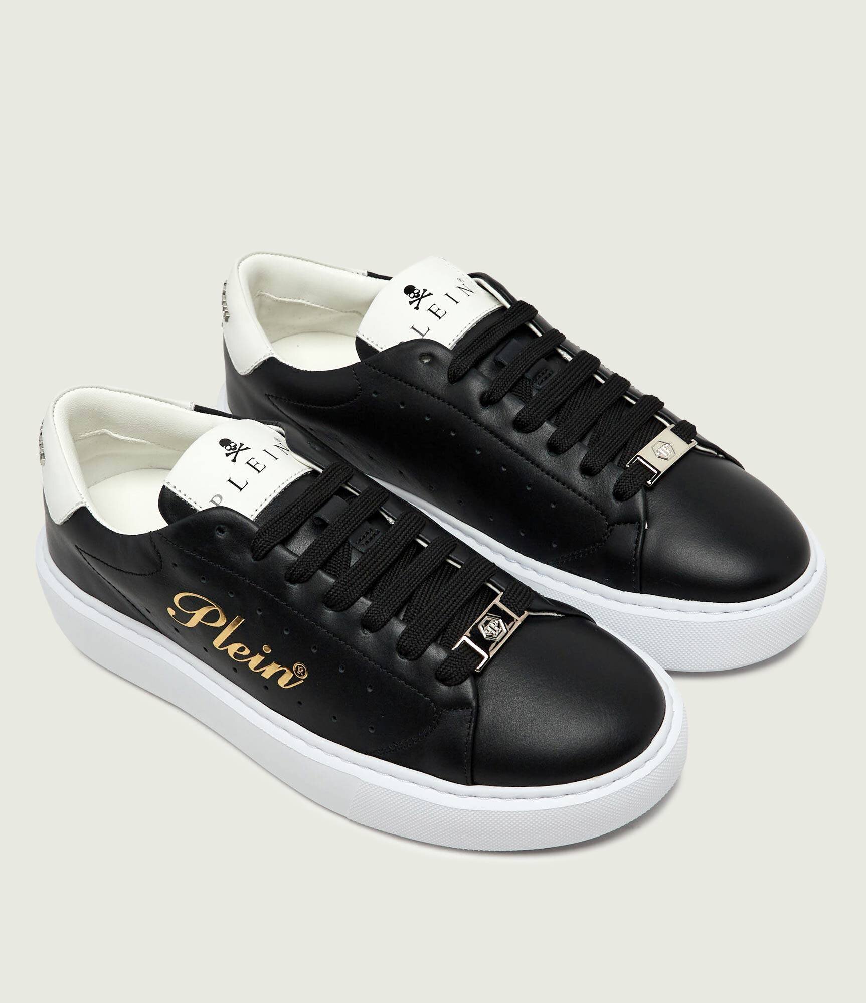 Philipp Plein Teniși din piele Signature
