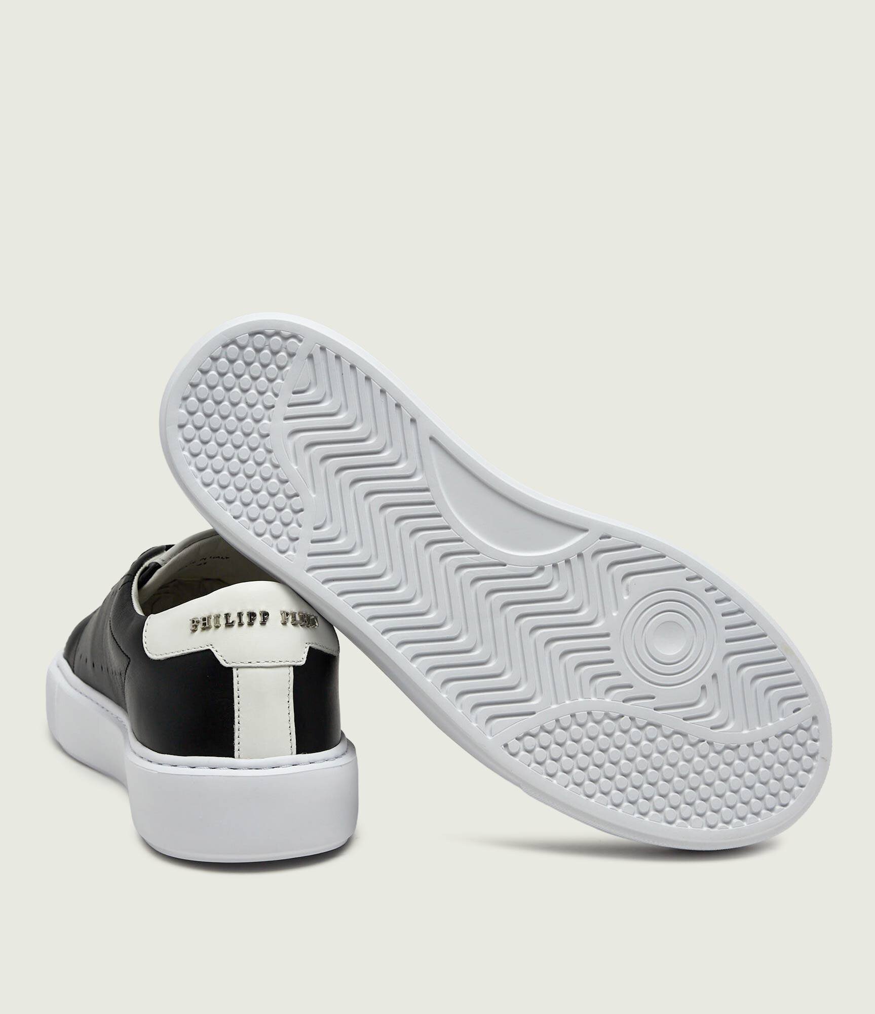Philipp Plein Teniși din piele Signature