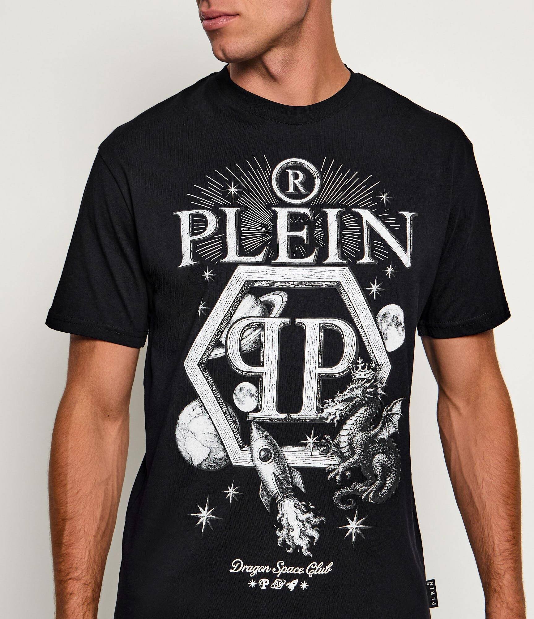 Philipp Plein Tricou Dragon Hexagon | regular fit