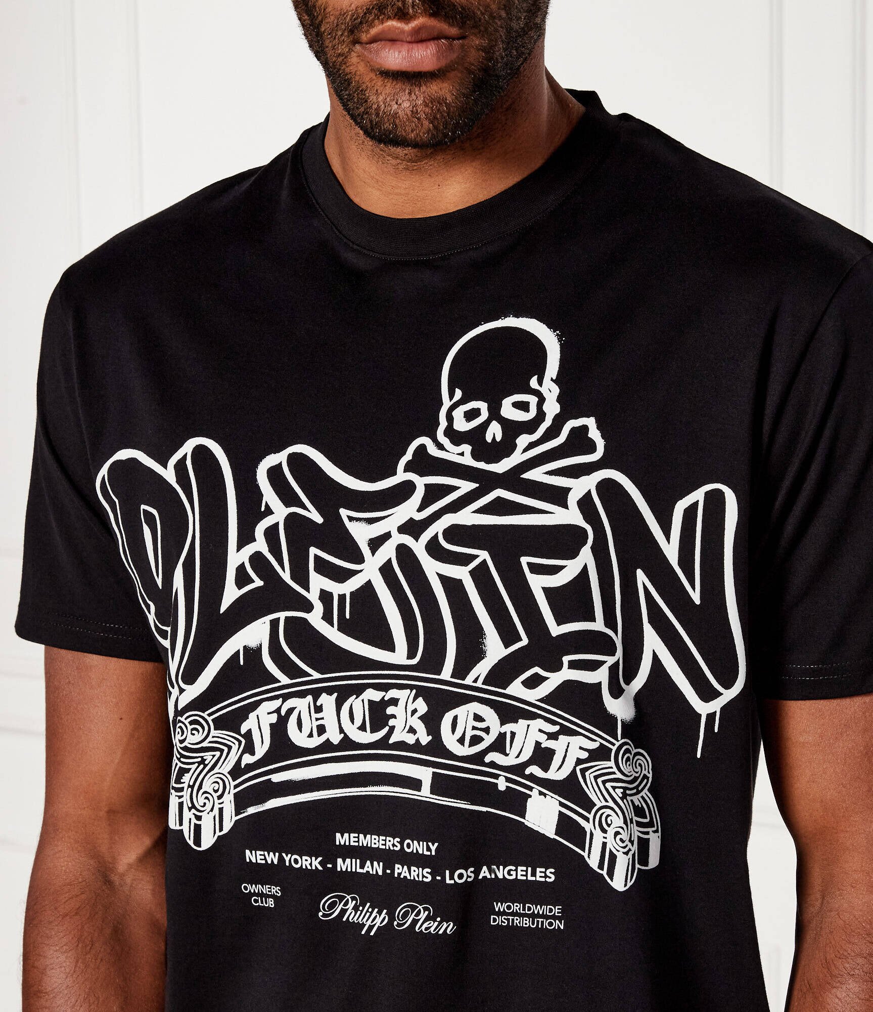 Philipp Plein Tricou Graffiti | Regular Fit