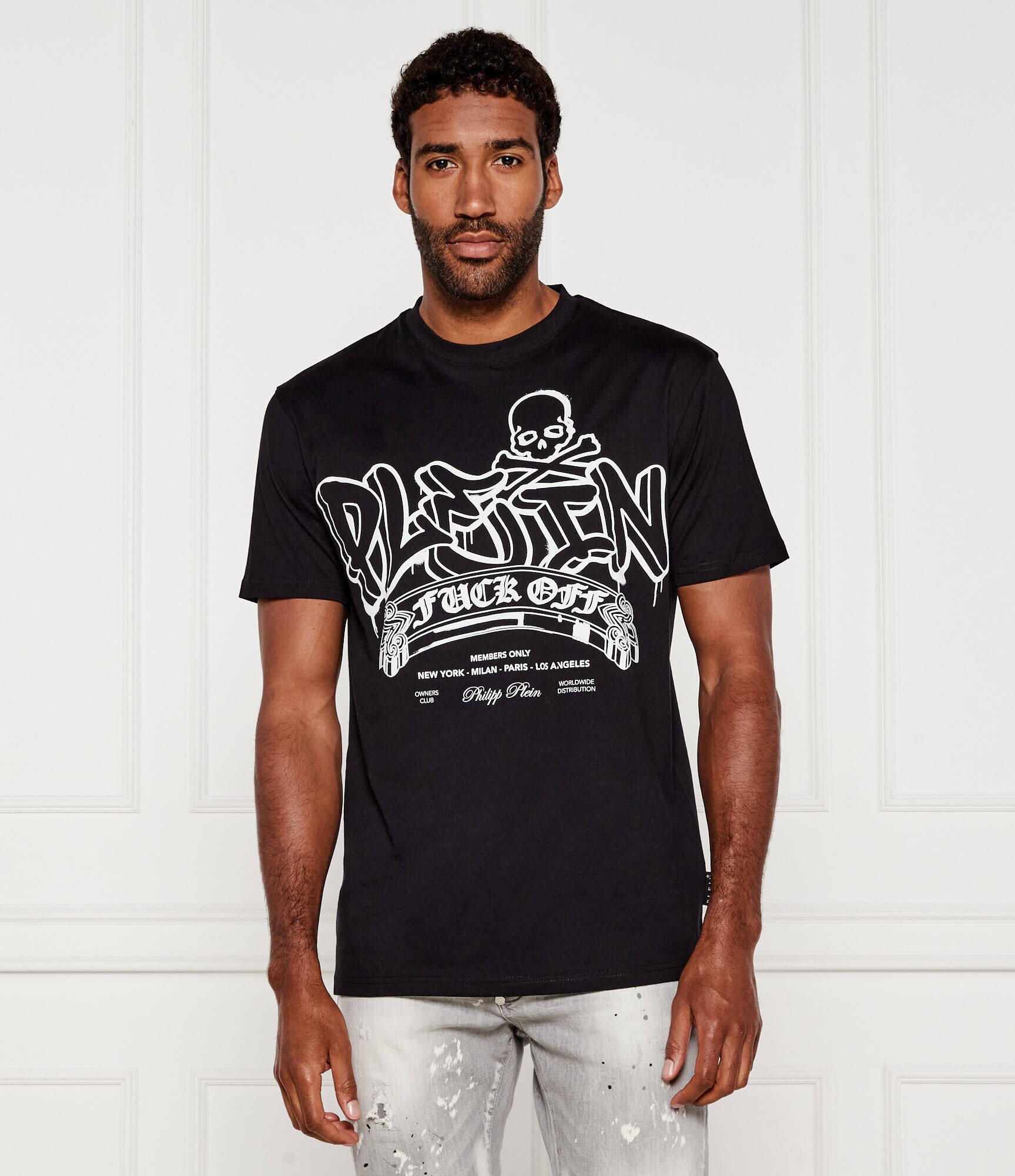 Philipp Plein Tricou Graffiti | Regular Fit