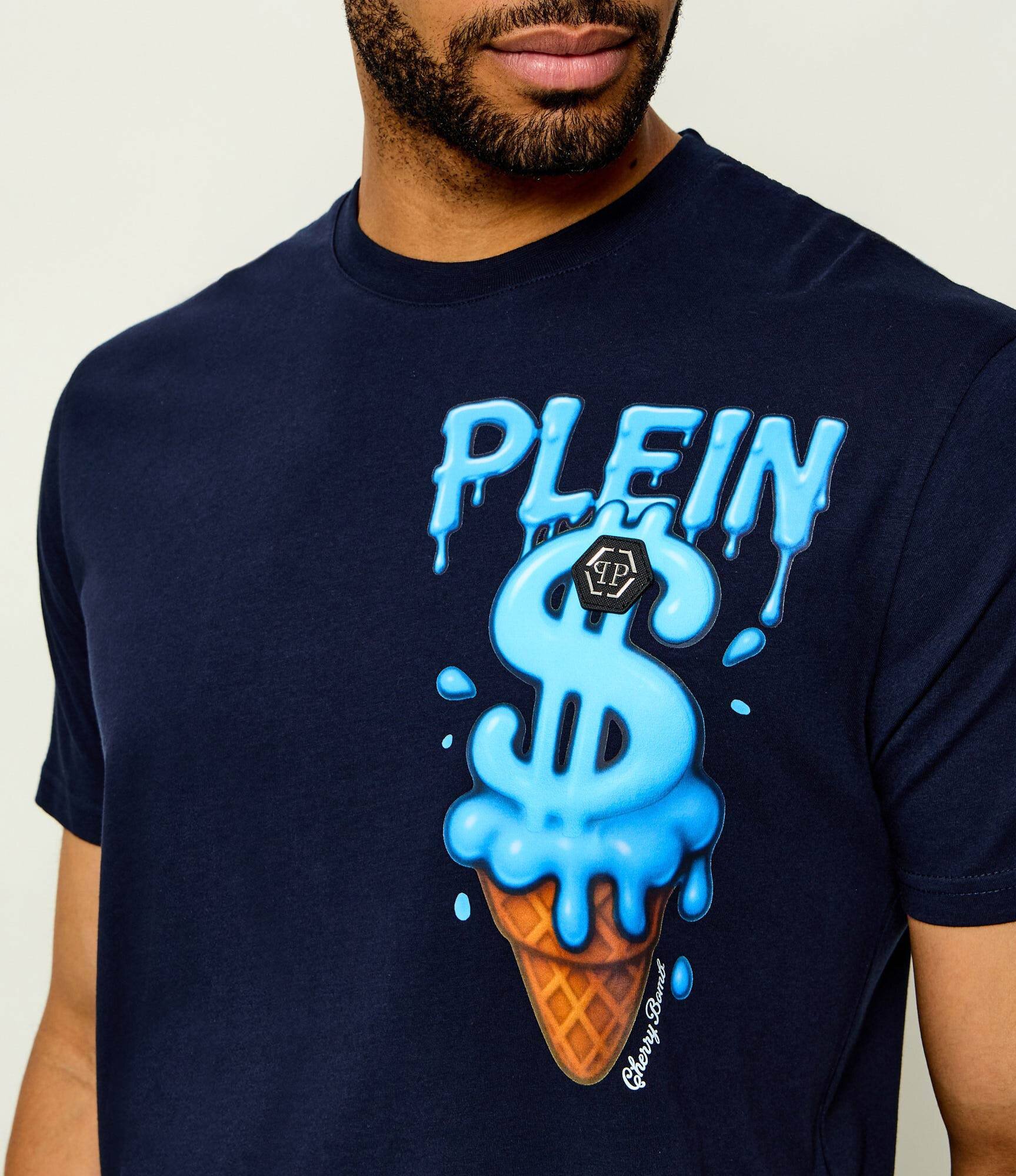 Philipp Plein Tricou Ice Cream Dollar | regular fit